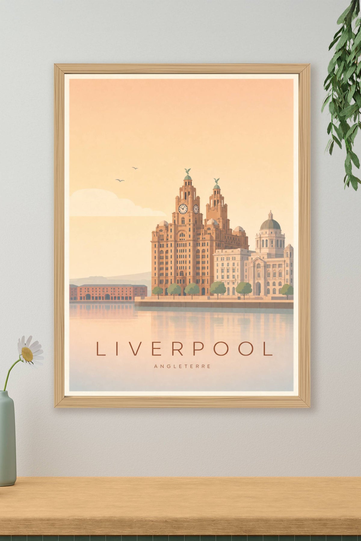 Affiche de Liverpool - Poster Calme