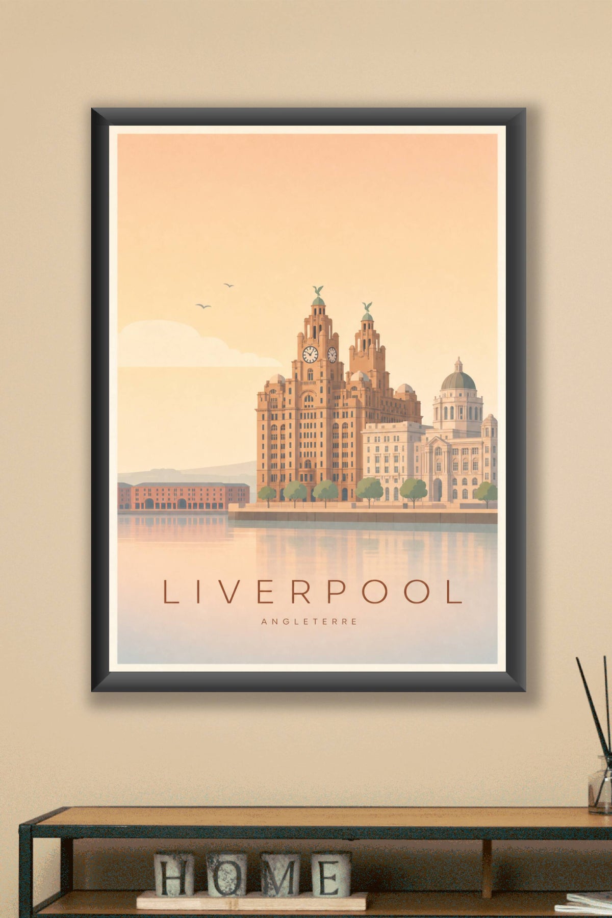 Affiche de Liverpool - Poster Calme
