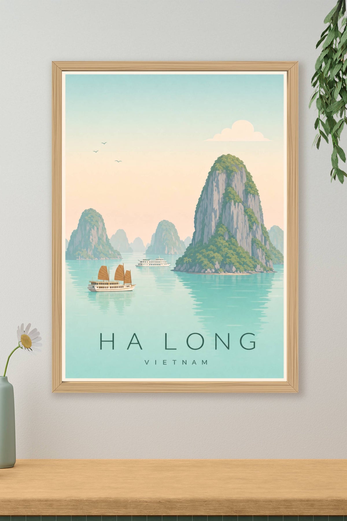 Affiche de Ha Long - Poster Calme
