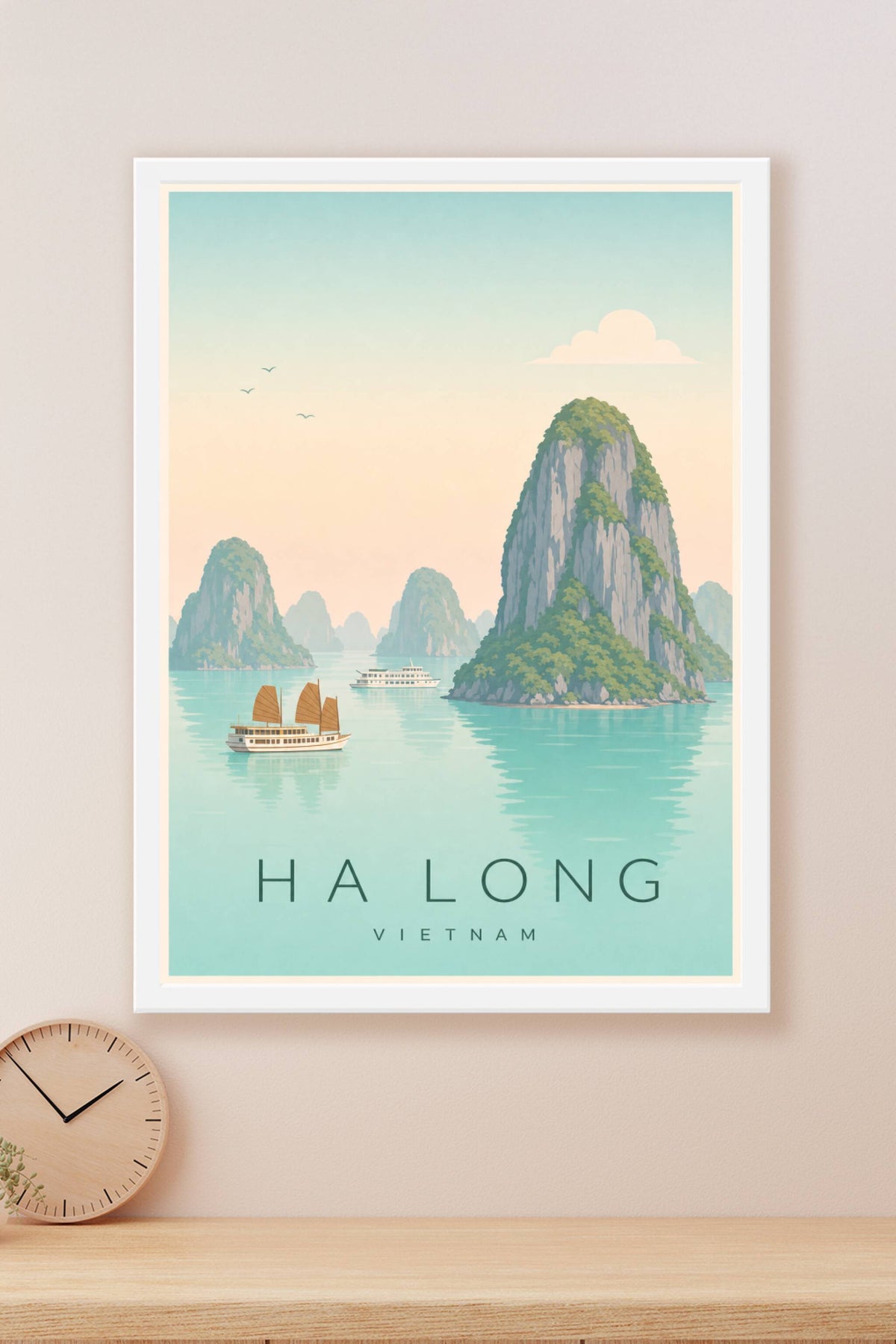Affiche de Ha Long - Poster Calme