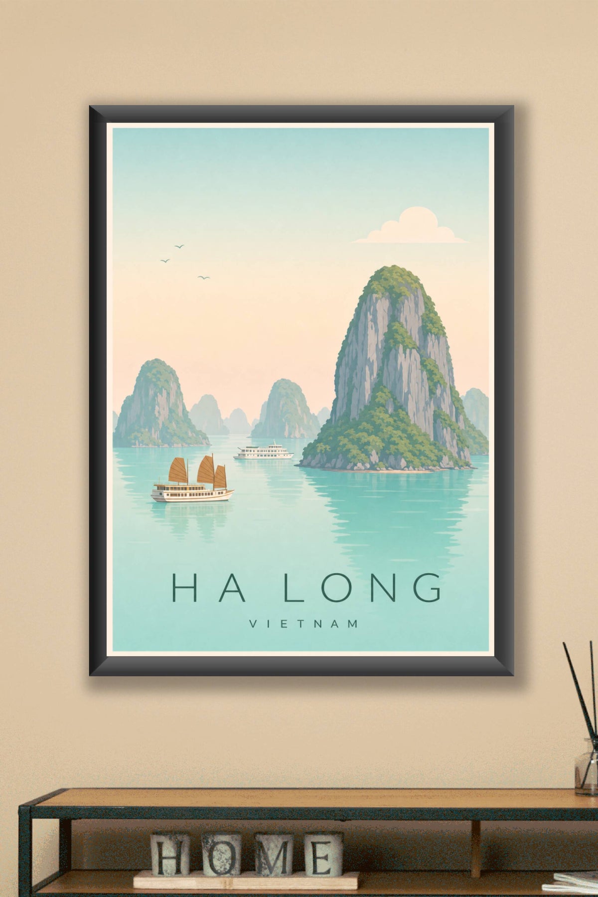 Affiche de Ha Long - Poster Calme