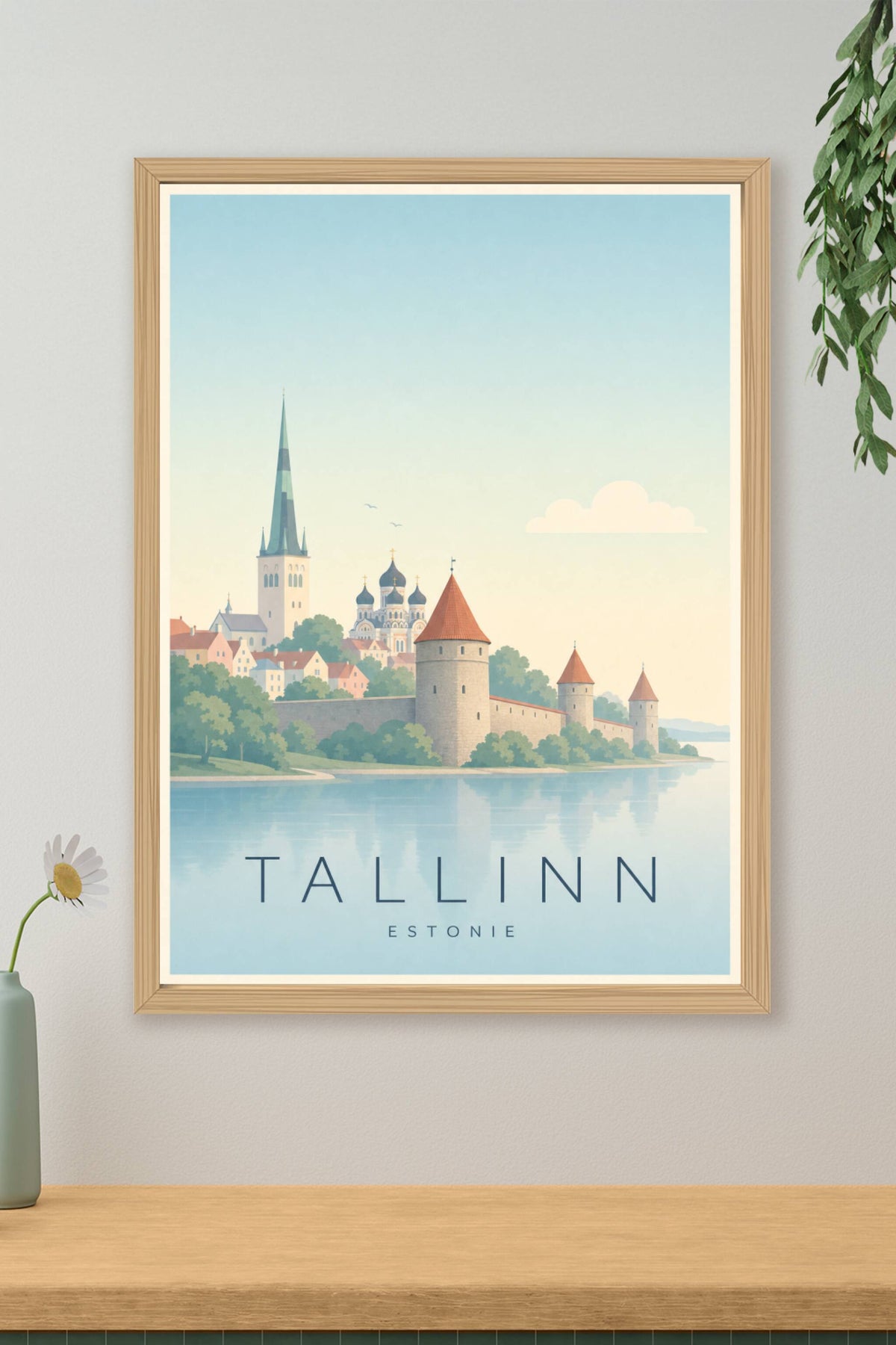 Affiche de Tallinn - Poster Calme