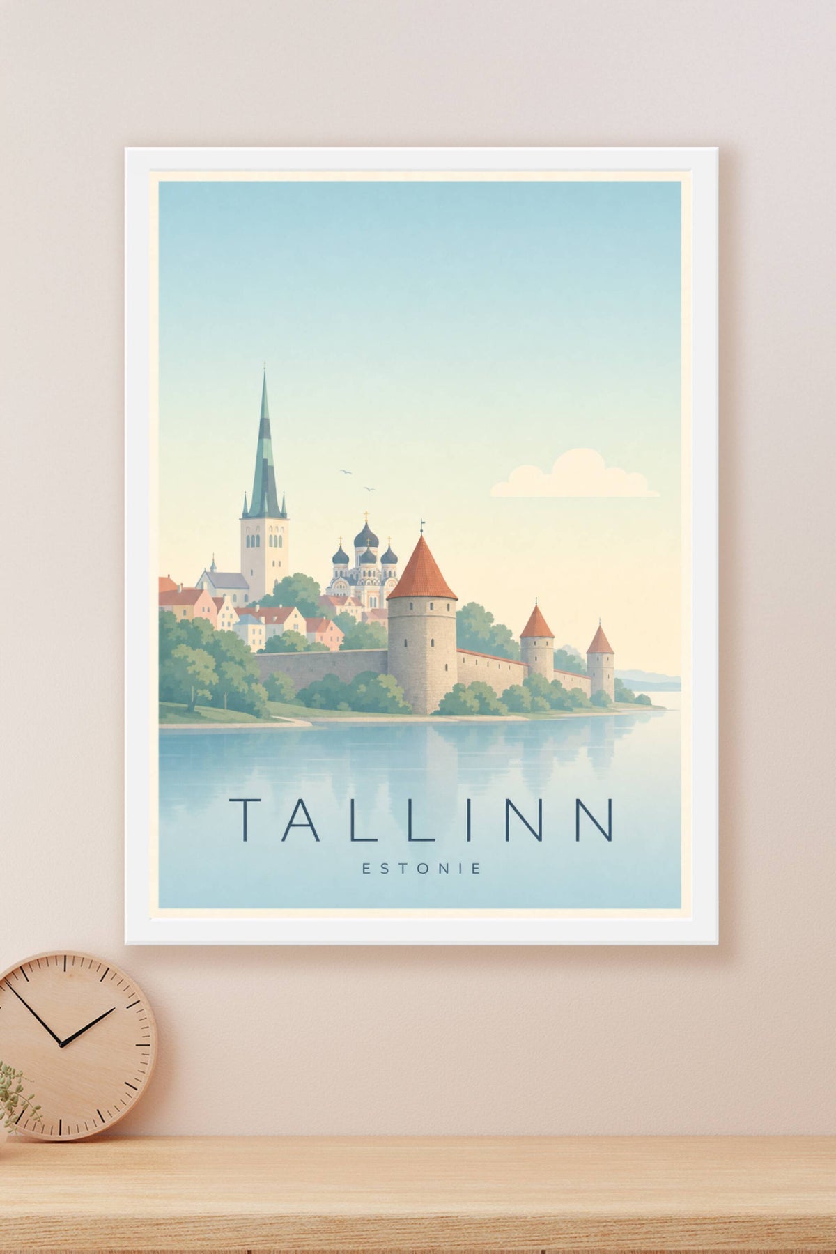 Affiche de Tallinn - Poster Calme