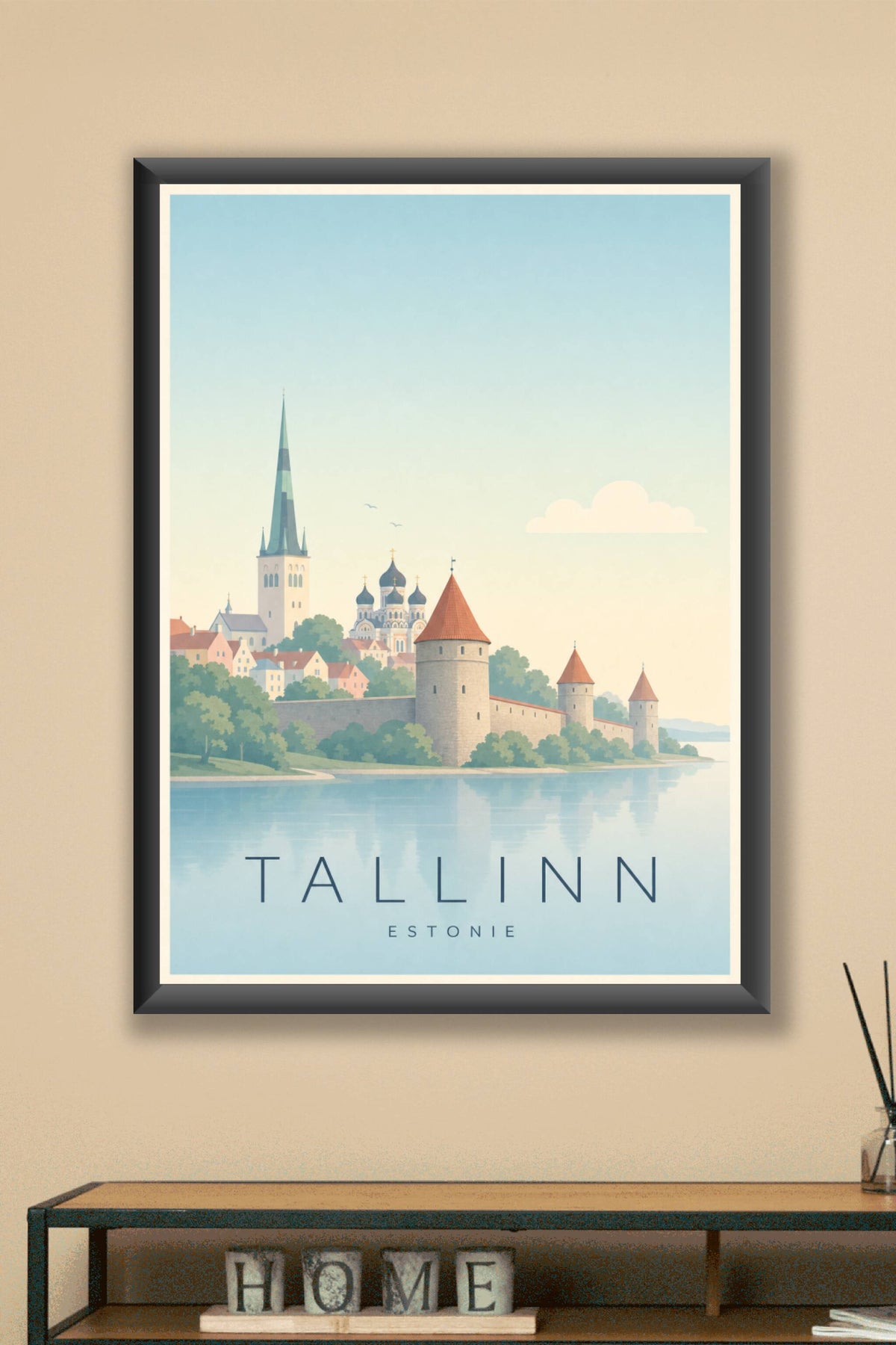Affiche de Tallinn - Poster Calme