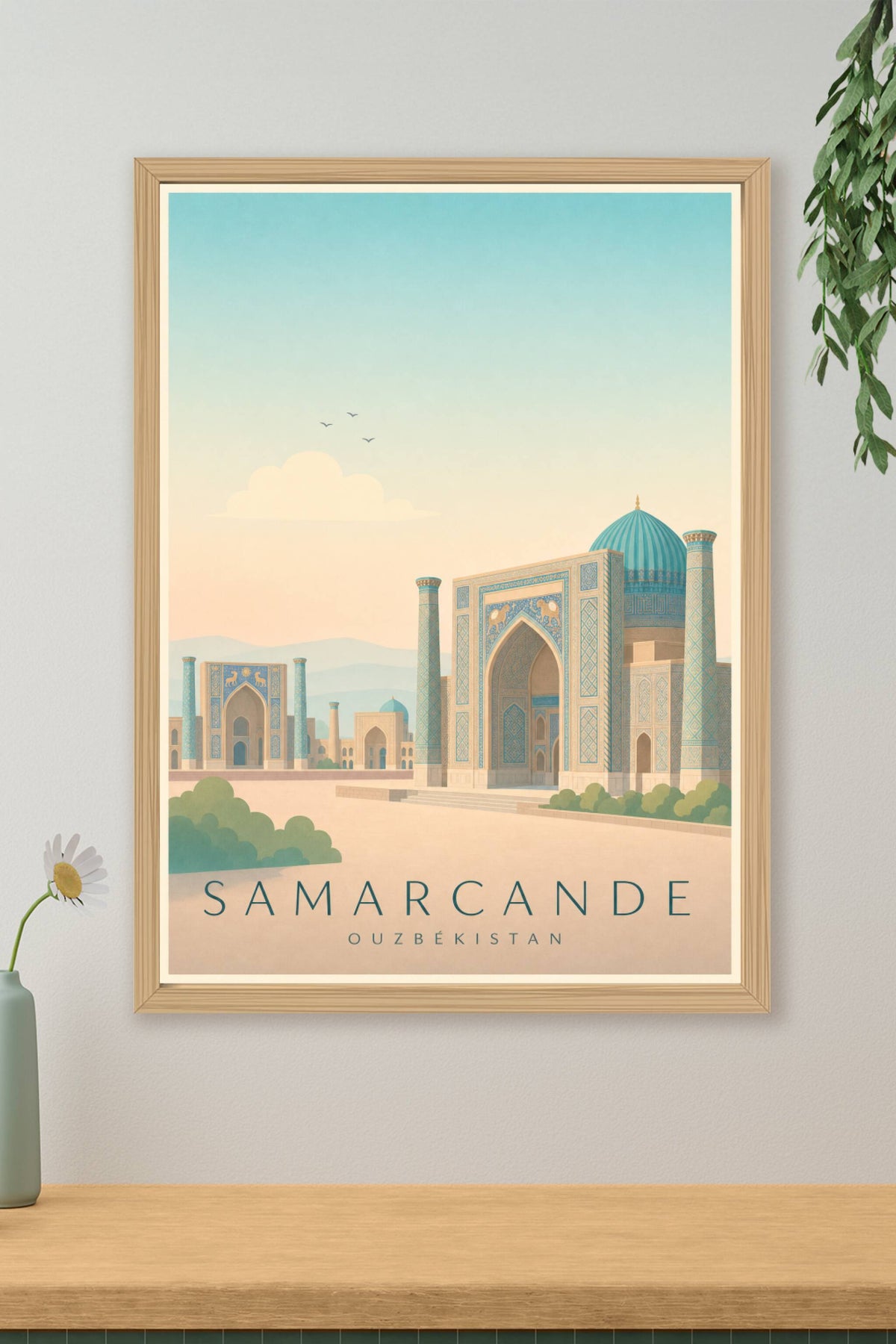 Affiche de Samarcande - Poster Calme