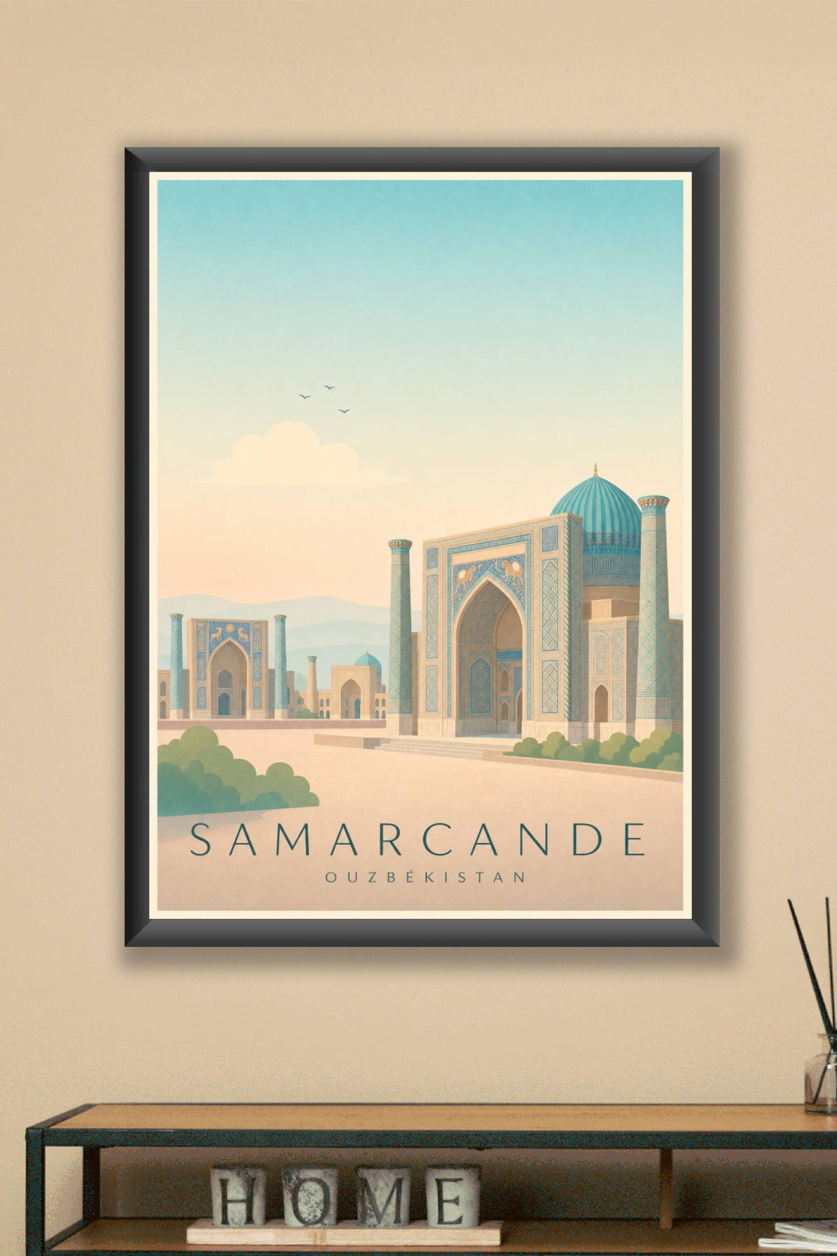 Affiche de Samarcande - Poster Calme