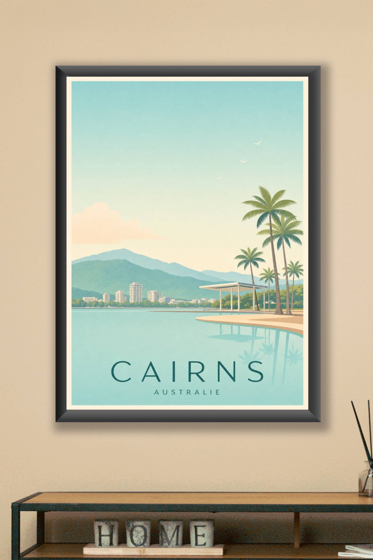 Affiche de Cairns - Poster Calme