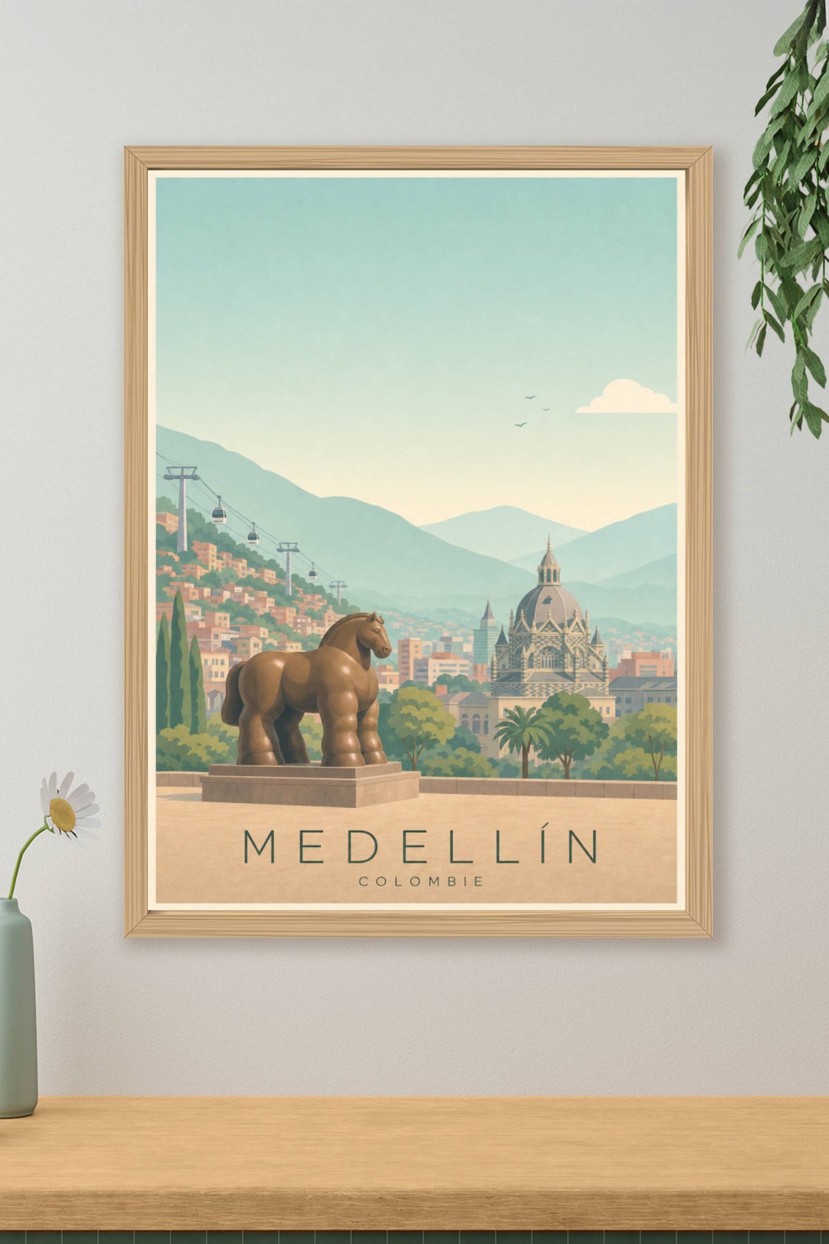 Affiche de Medellín - Poster Calme
