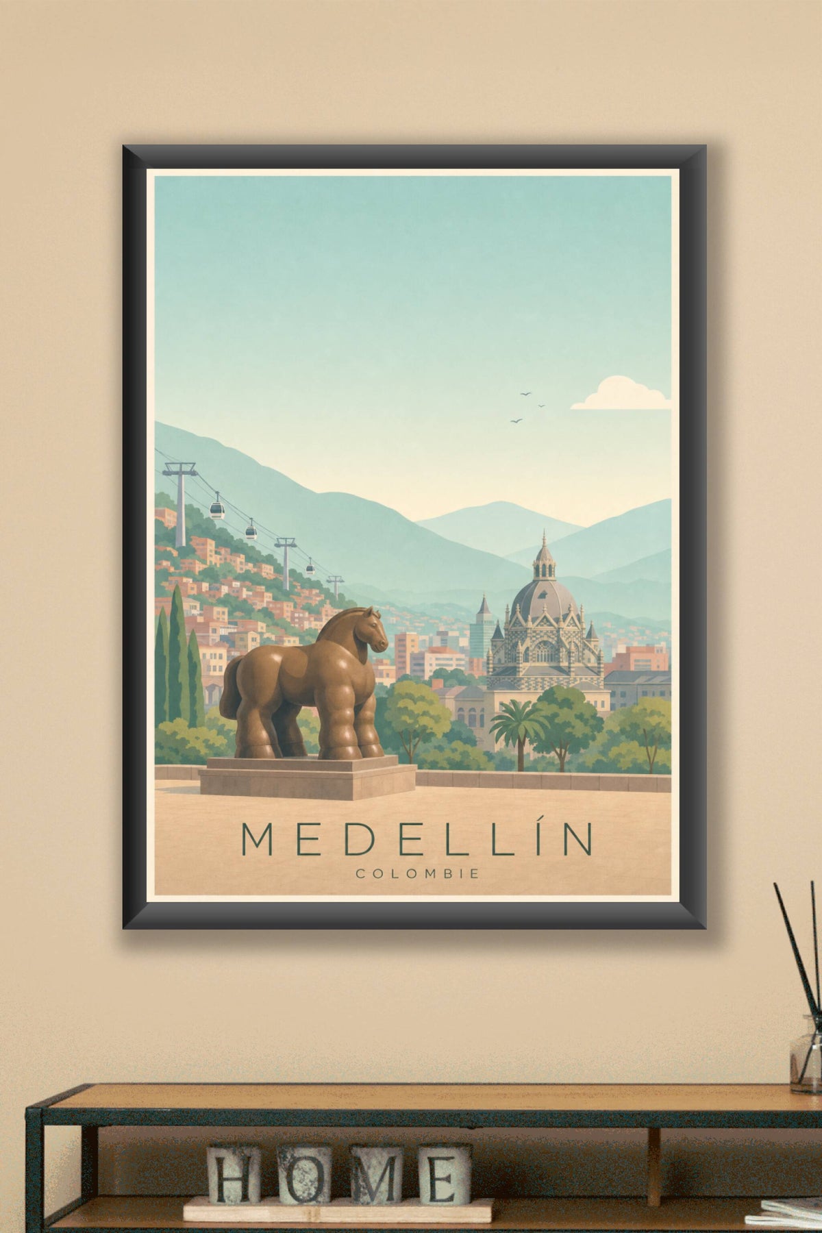 Affiche de Medellín - Poster Calme