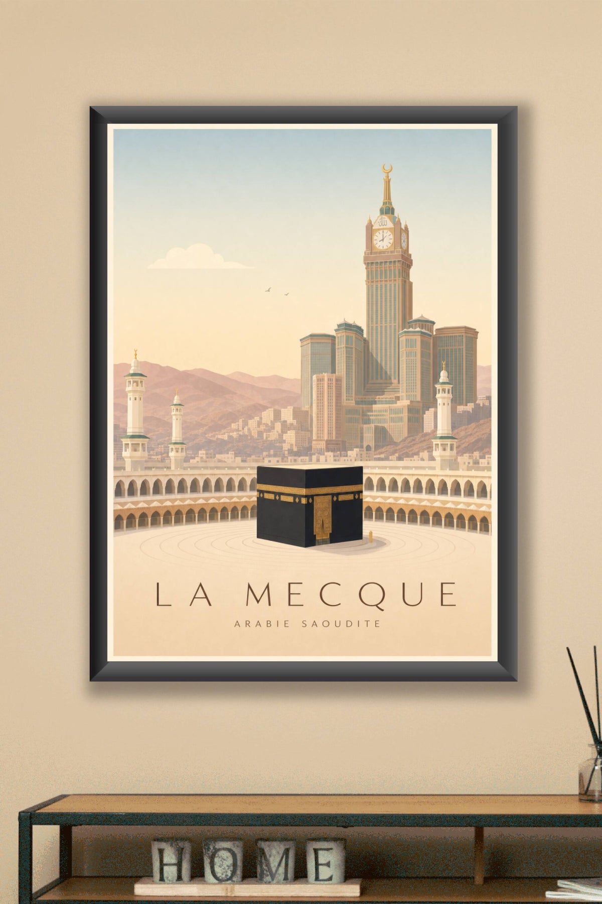 Affiche de La Mecque - Poster Calme