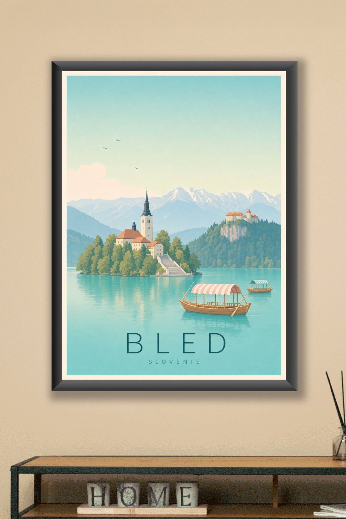 Affiche de Bled - Poster Calme