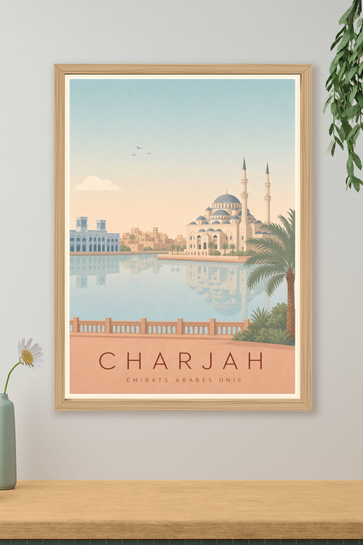 Affiche de Charjah - Poster Calme
