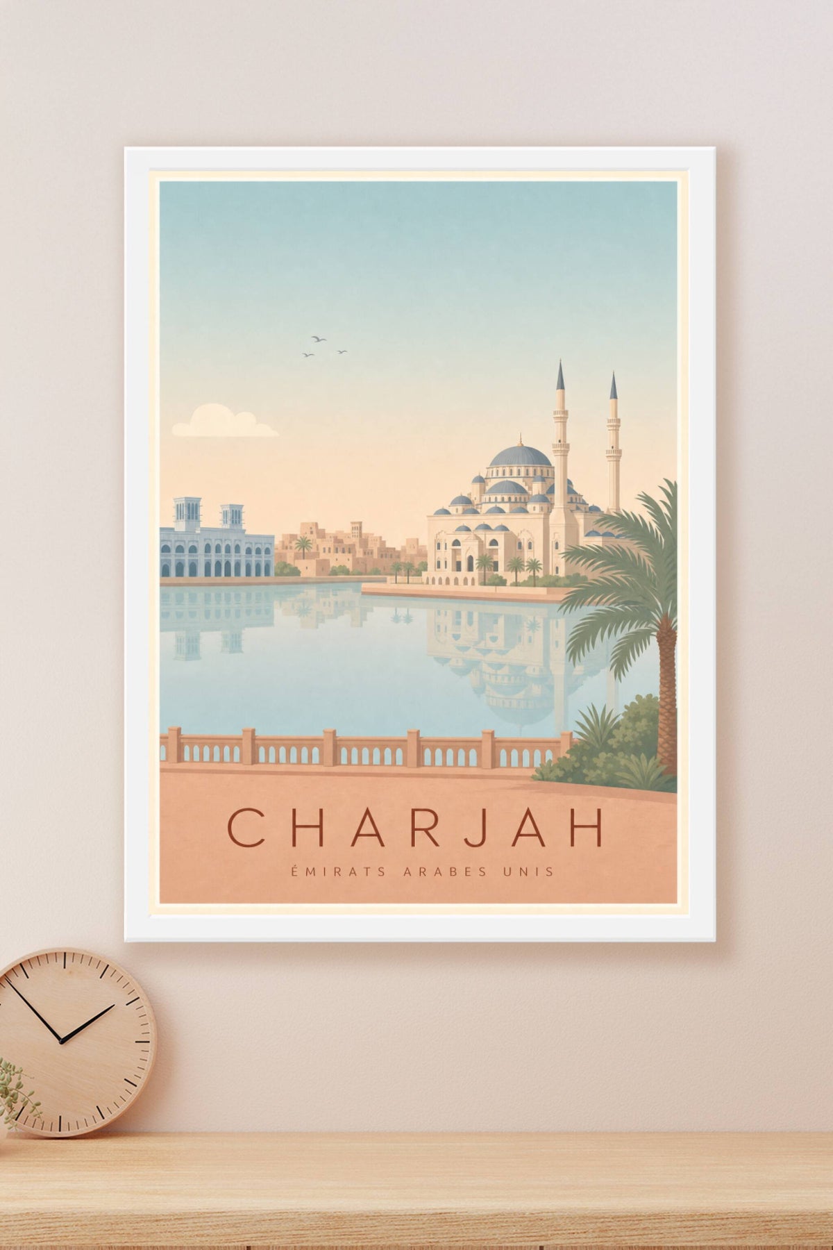Affiche de Charjah - Poster Calme