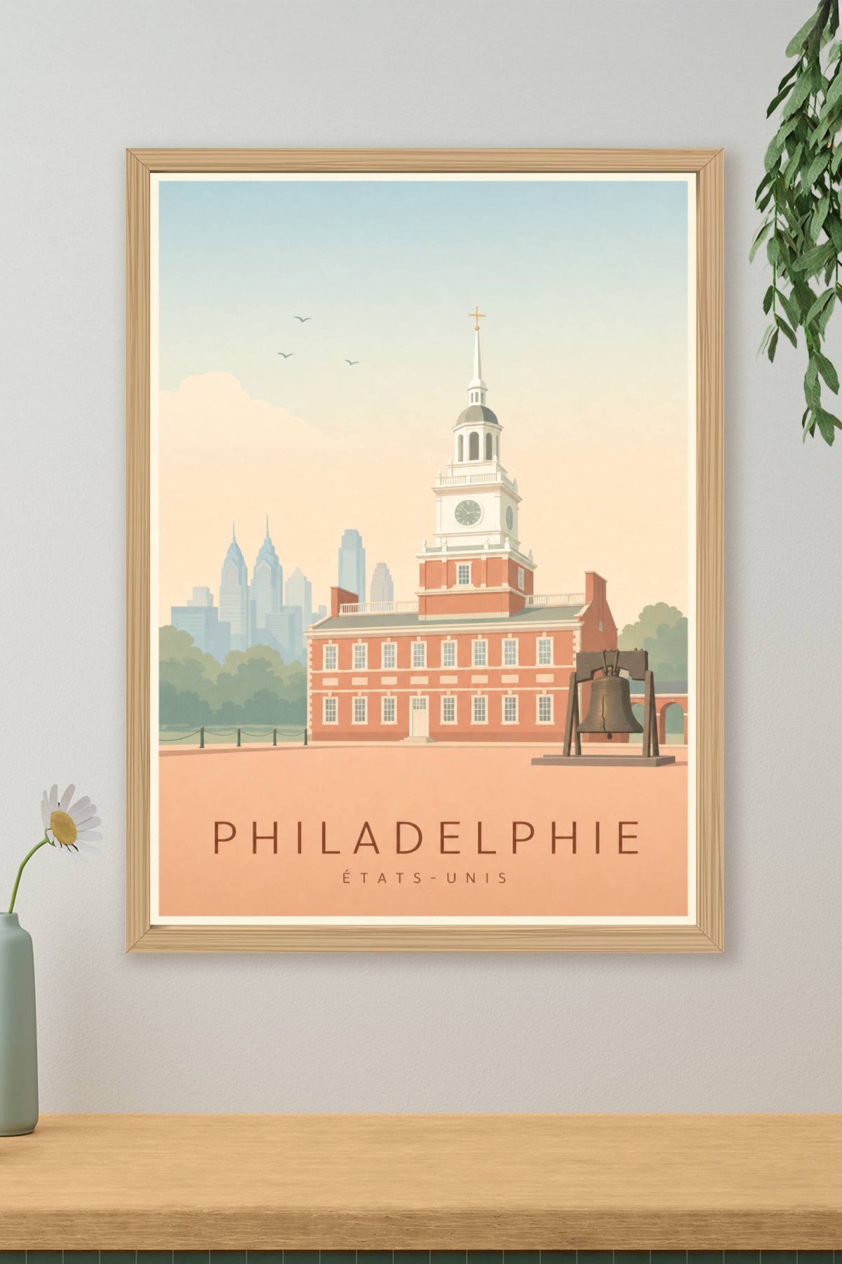 Affiche de Philadelphie - Poster Calme