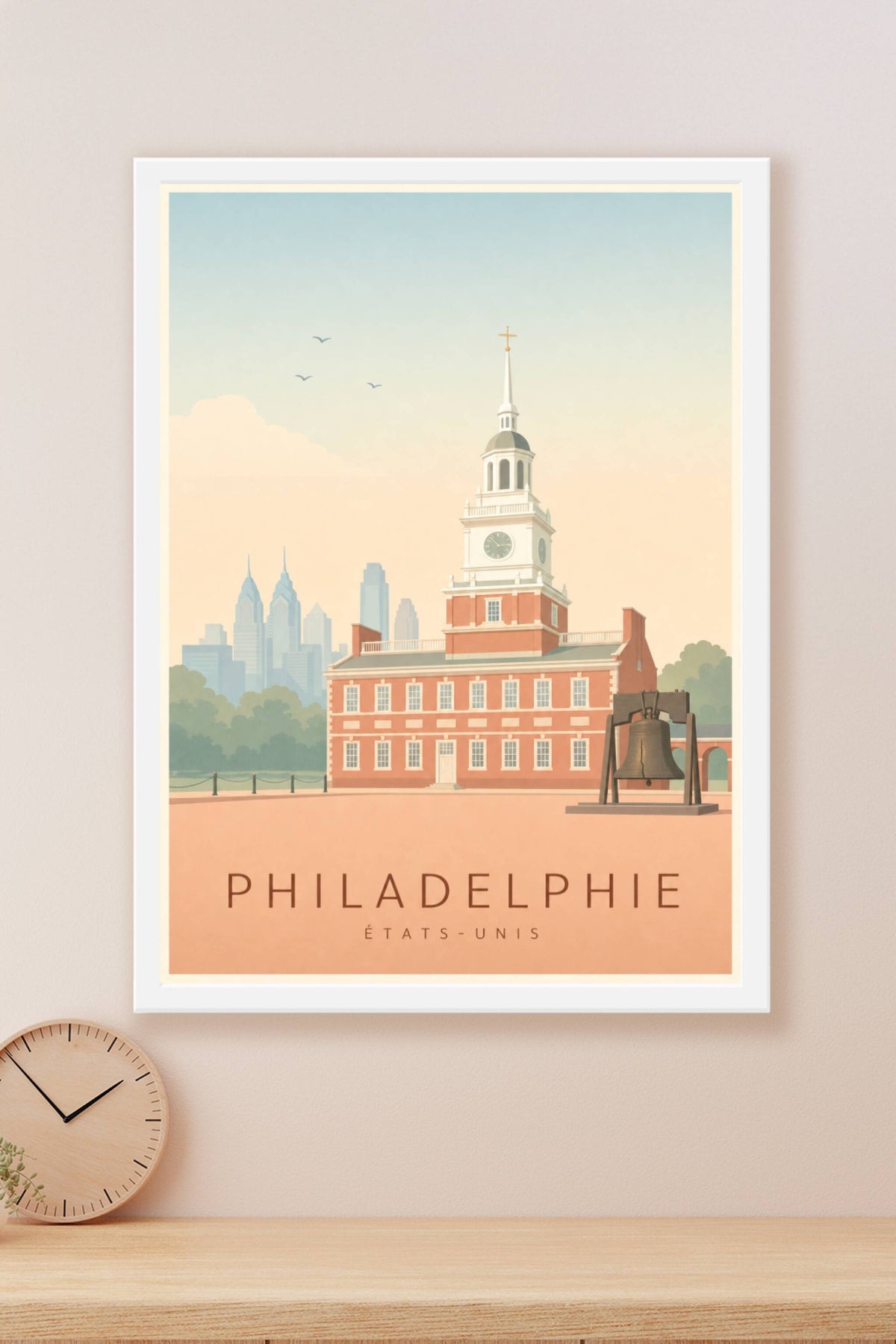 Affiche de Philadelphie - Poster Calme