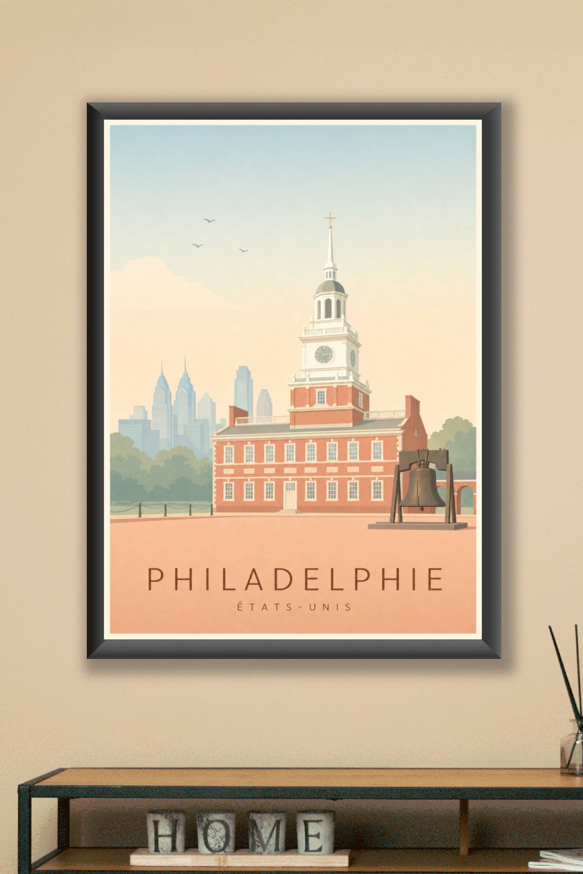 Affiche de Philadelphie - Poster Calme