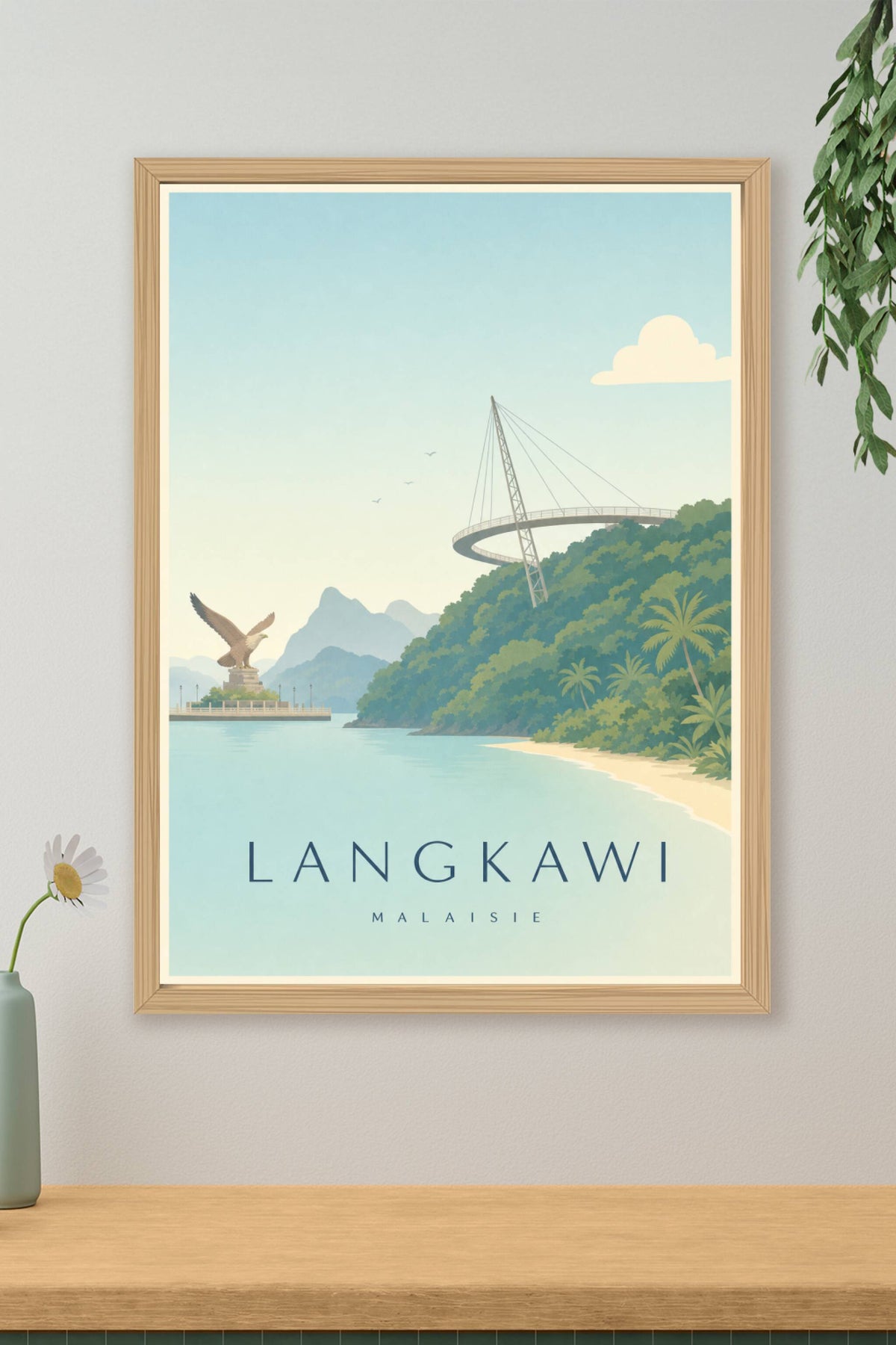 Affiche de Langkawi - Poster Calme
