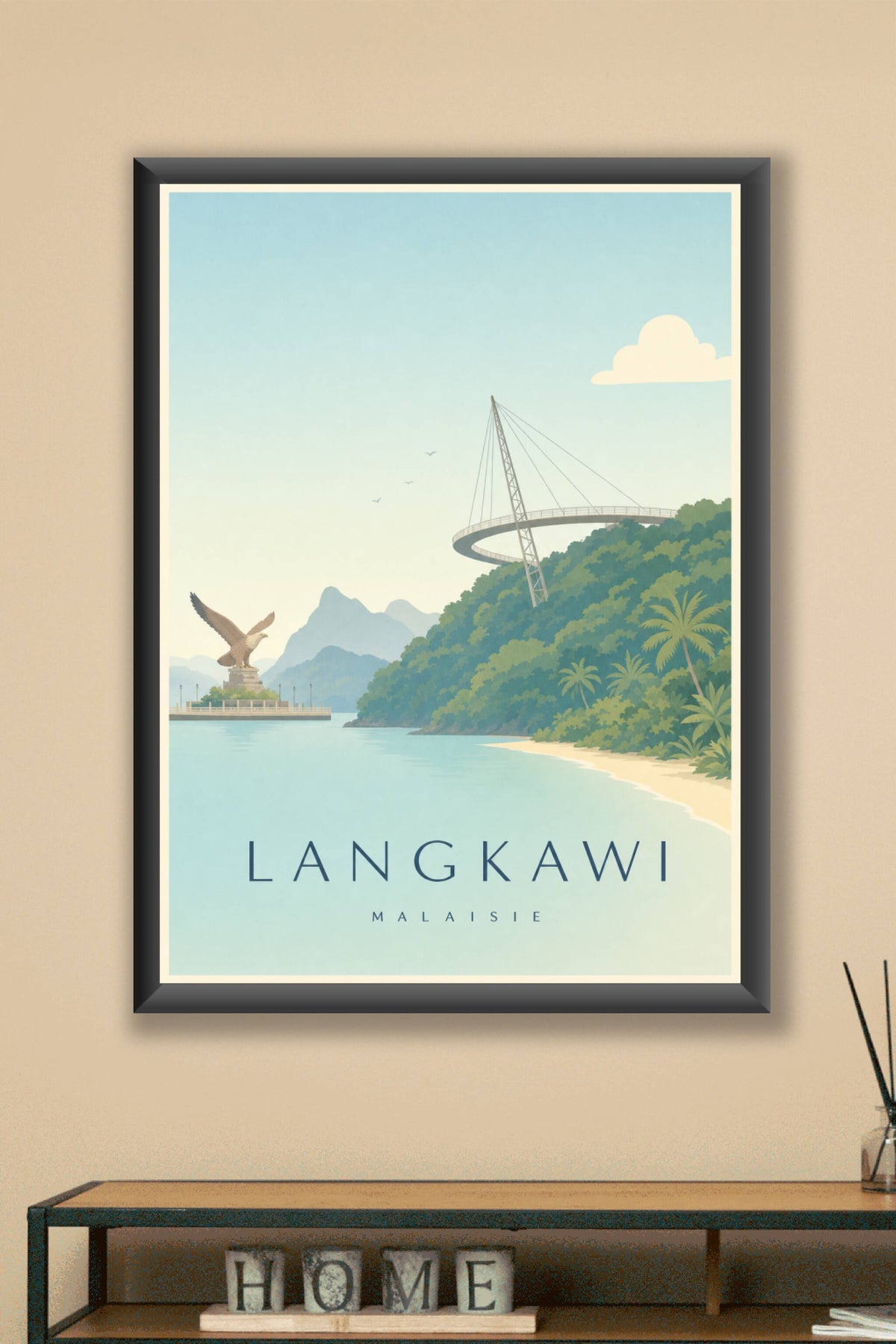 Affiche de Langkawi - Poster Calme