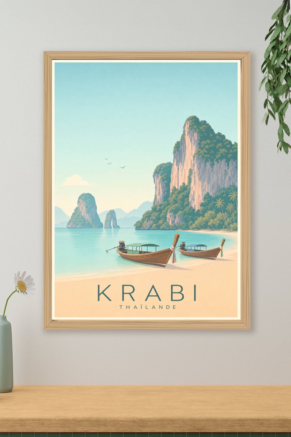 Affiche de Krabi - Poster Calme