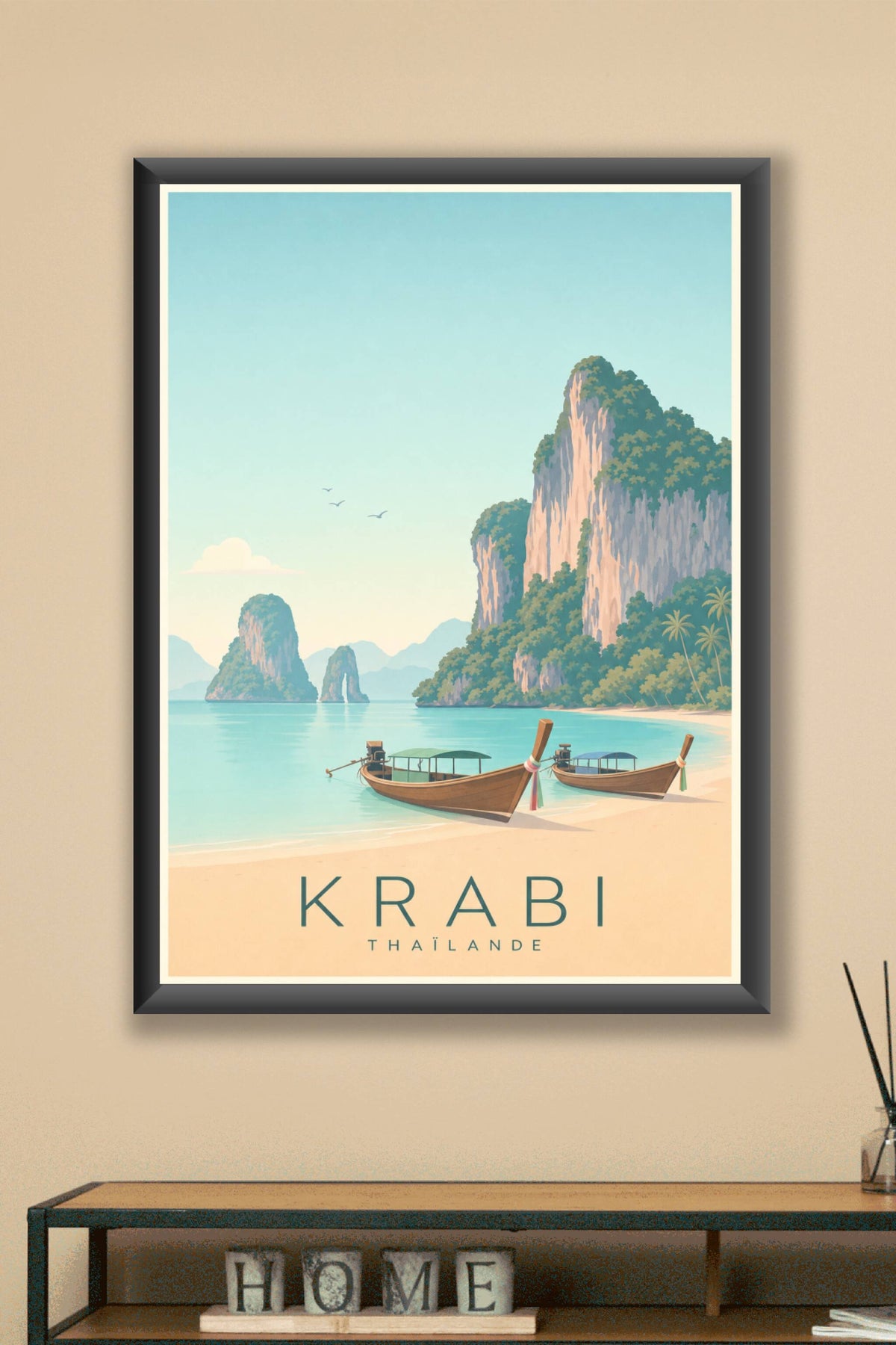 Affiche de Krabi - Poster Calme