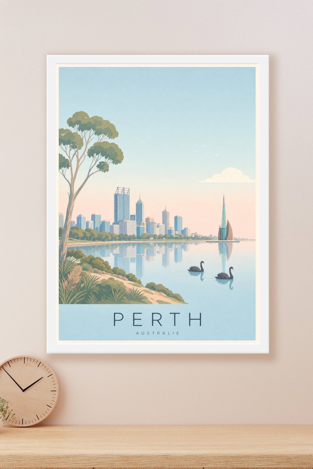 Affiche de Perth - Poster Calme