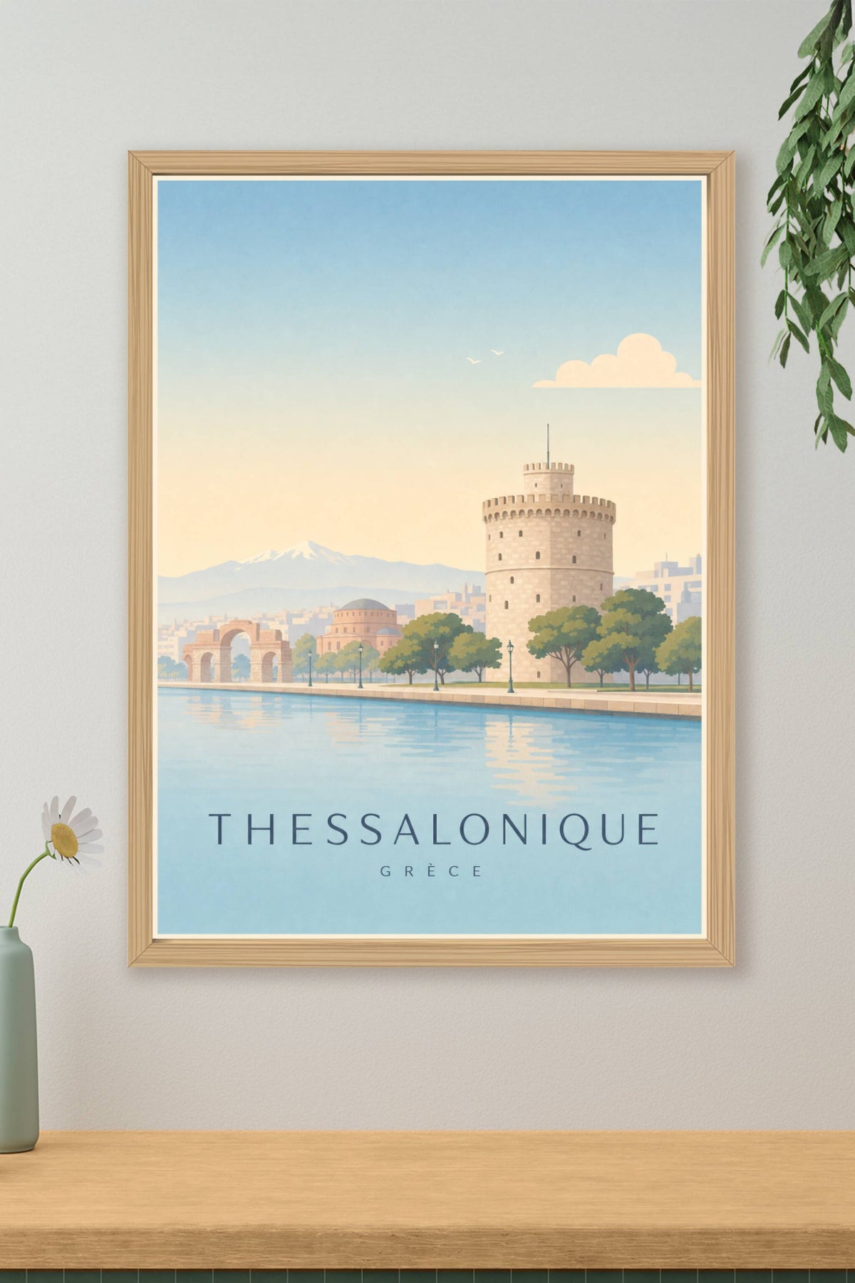 Affiche de Thessalonique - Poster Calme