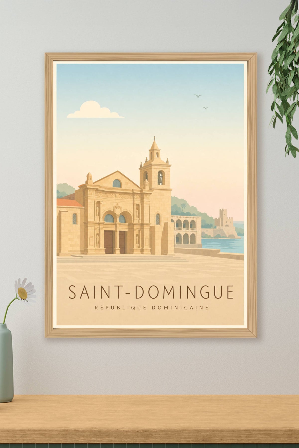 Affiche de Saint-Domingue - Poster Calme