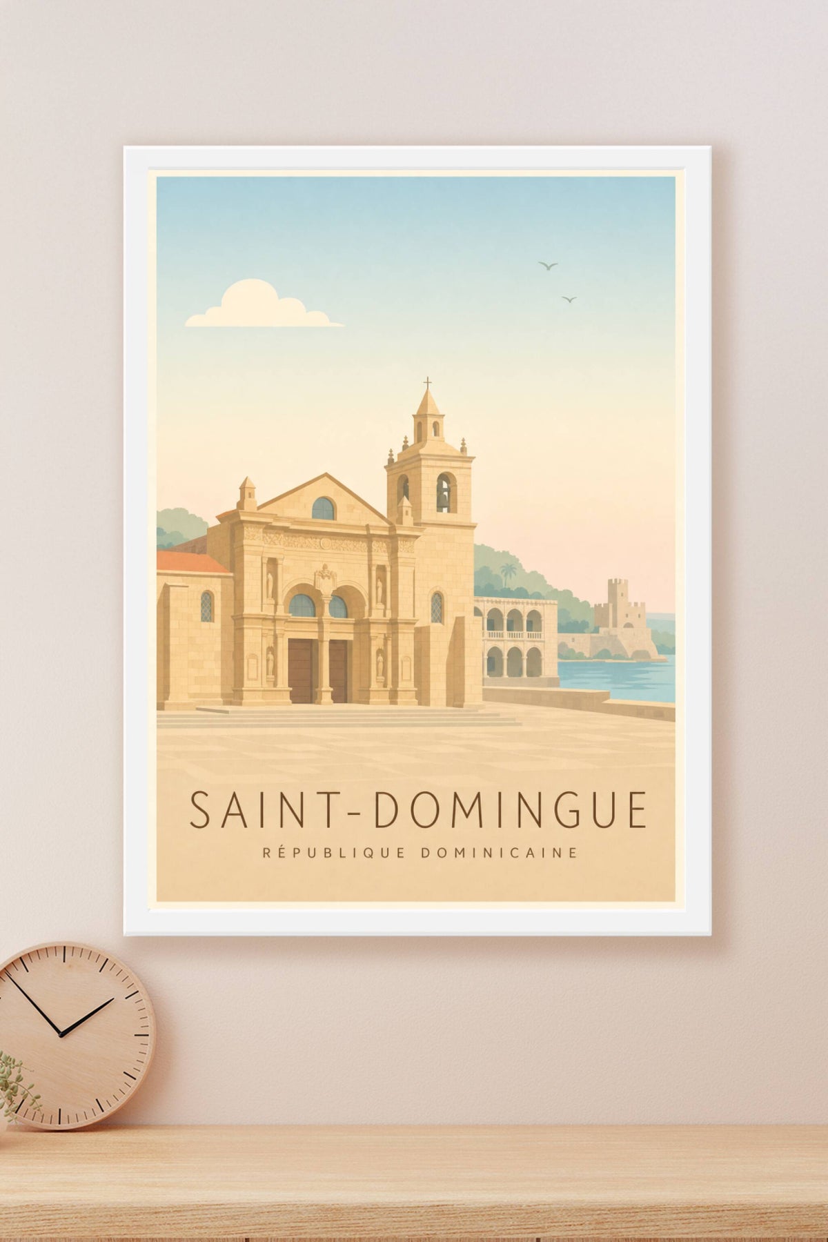 Affiche de Saint-Domingue - Poster Calme