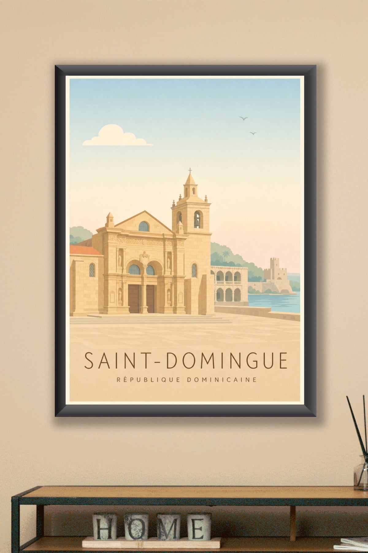 Affiche de Saint-Domingue - Poster Calme