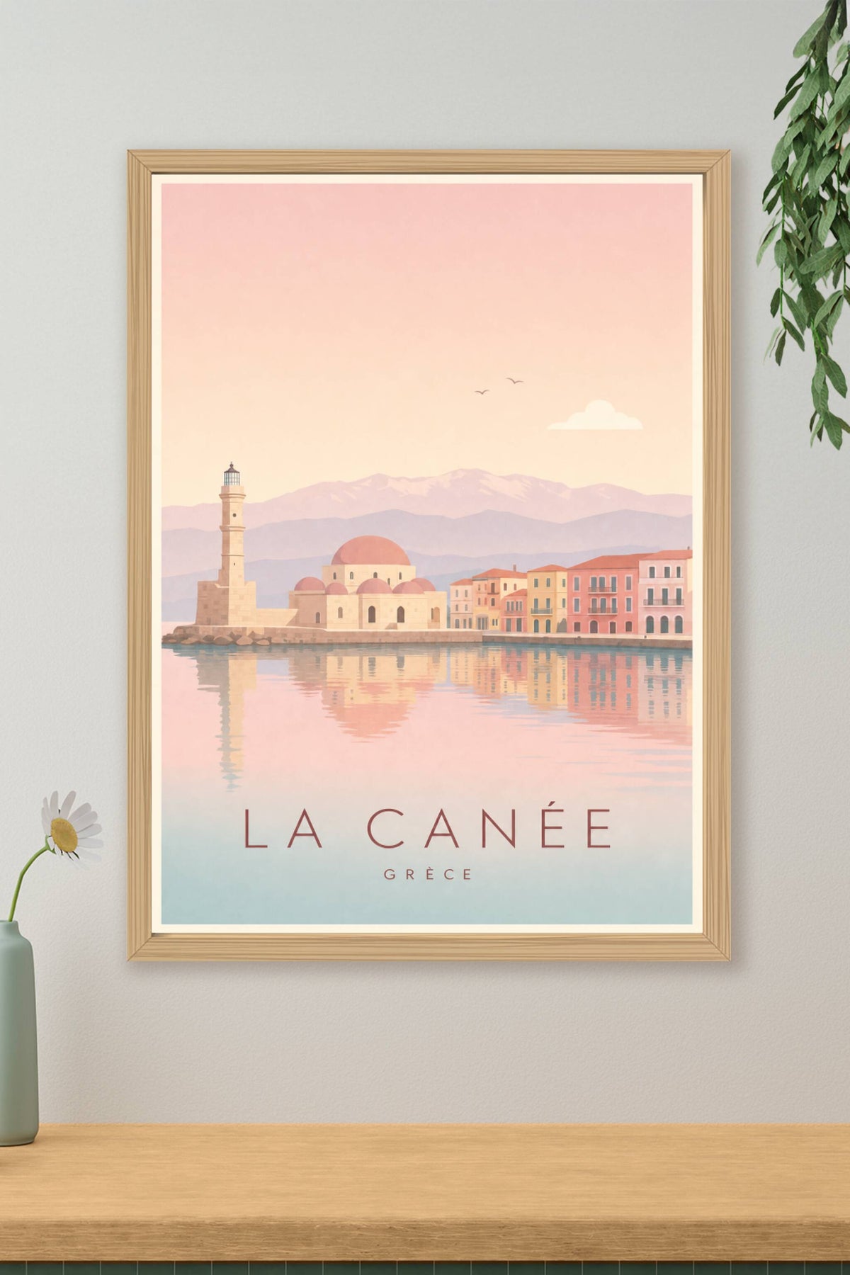 Affiche de La Canée - Poster Calme