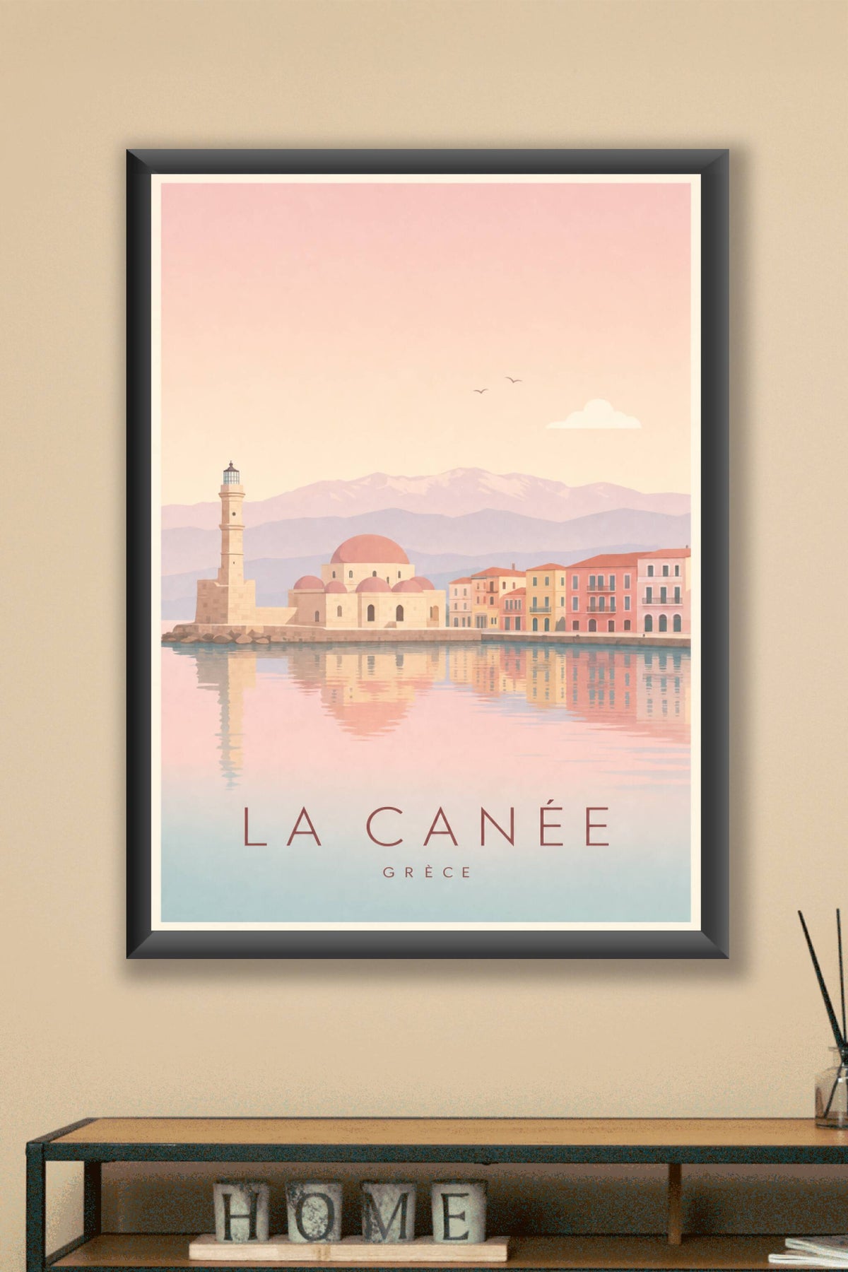 Affiche de La Canée - Poster Calme