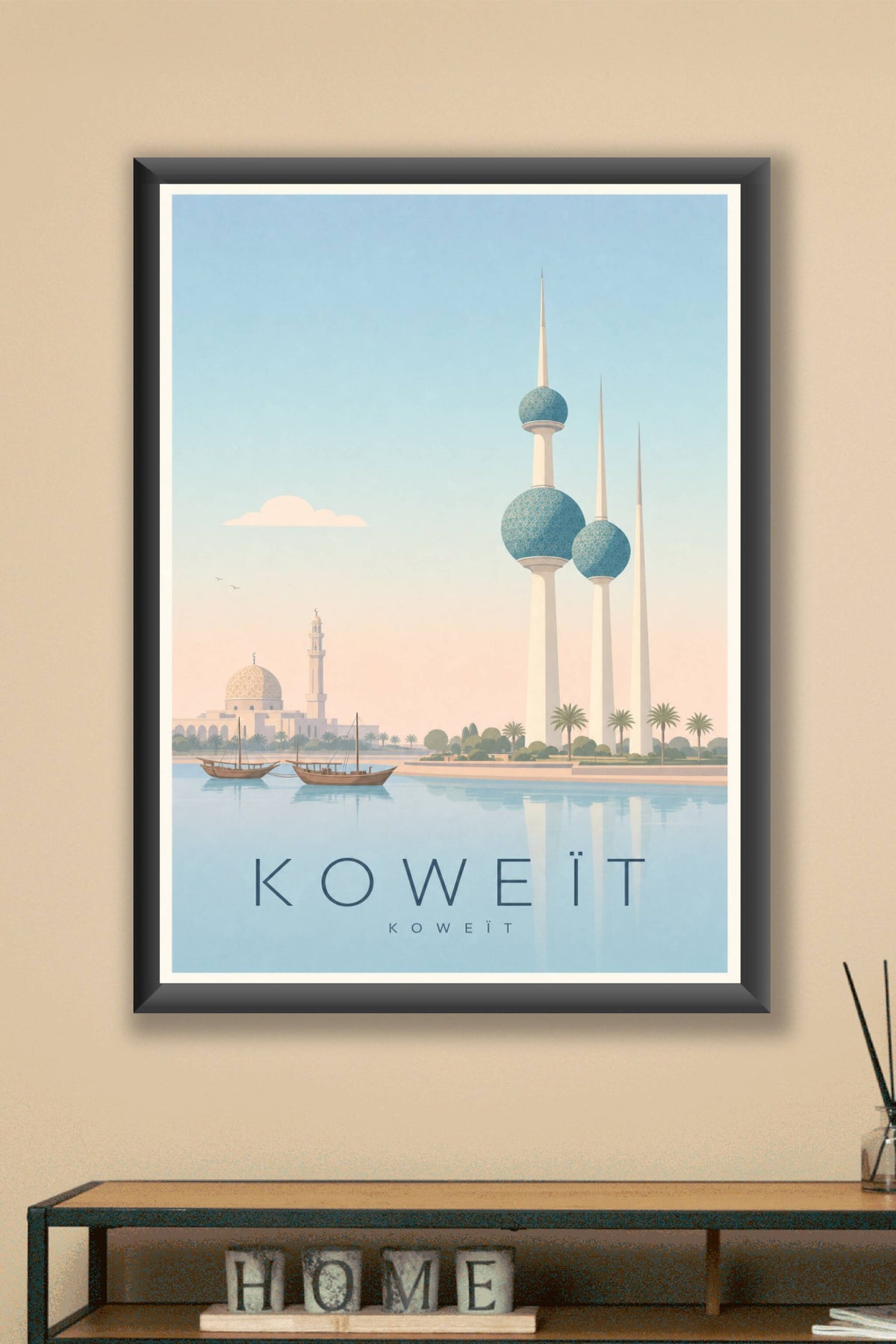 Affiche de Koweït - Poster Calme