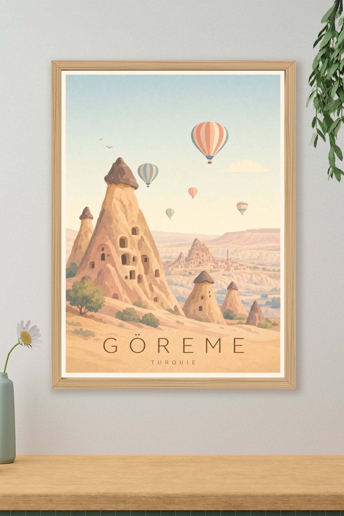 Affiche de Göreme - Poster Calme