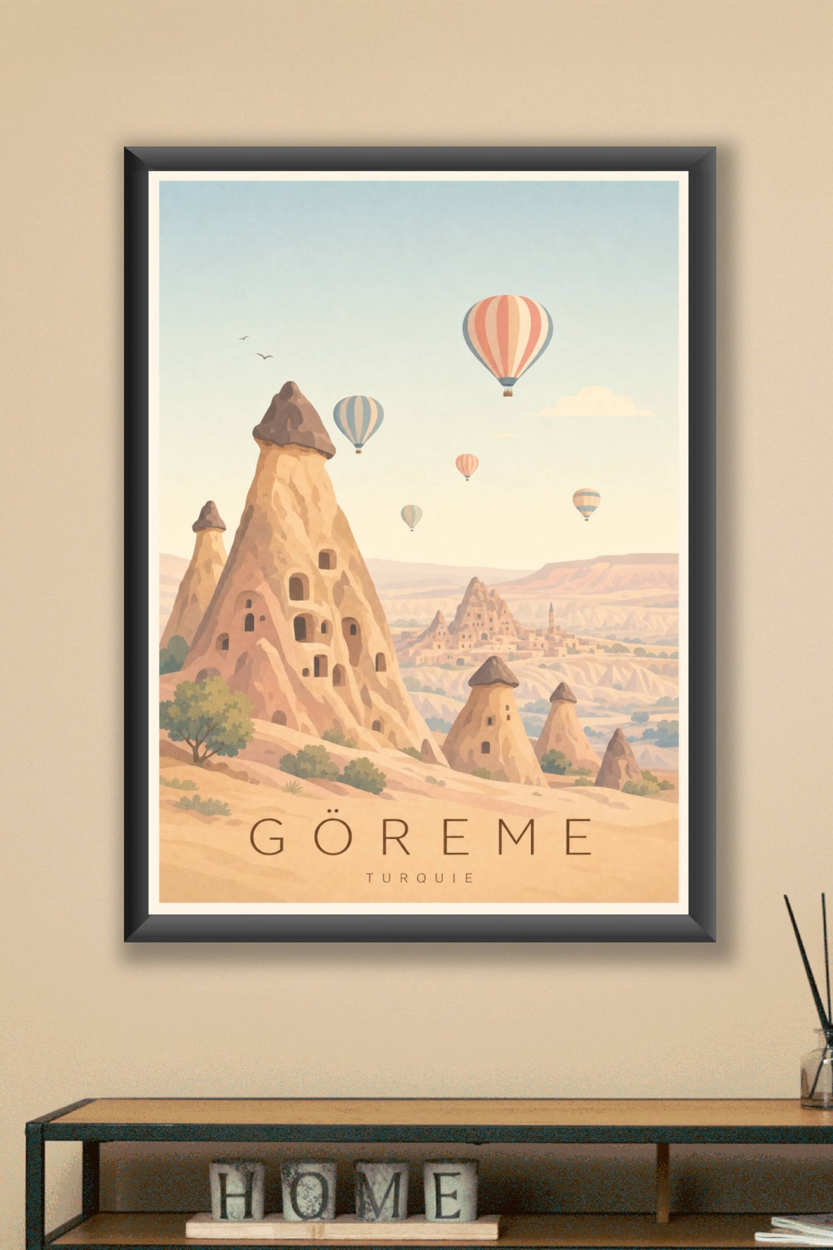 Affiche de Göreme - Poster Calme