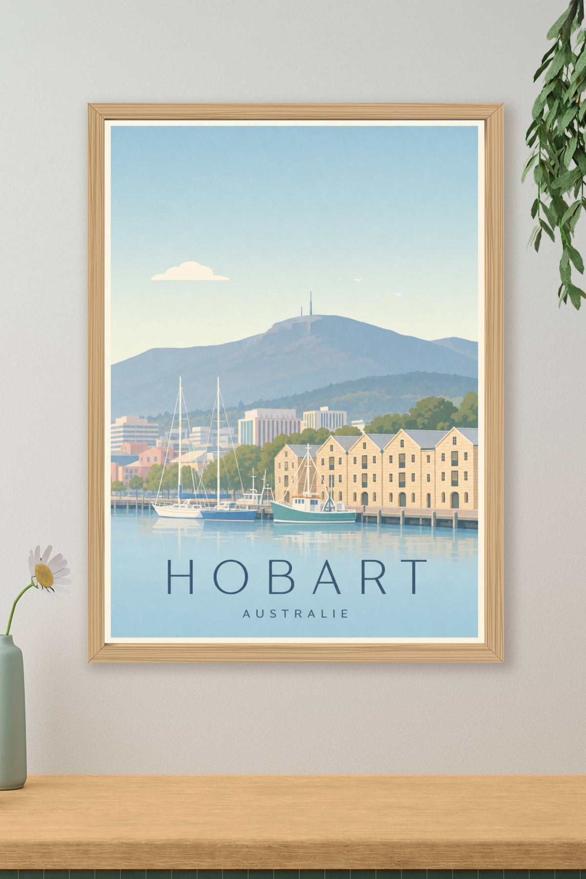 Affiche de Hobart - Poster Calme