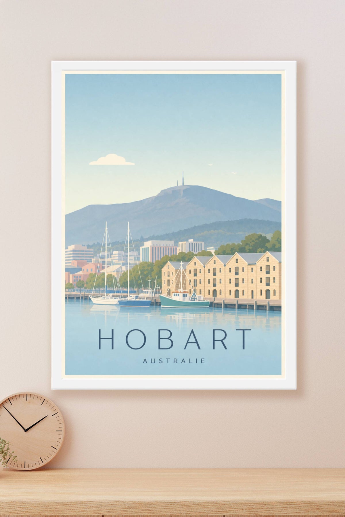 Affiche de Hobart - Poster Calme