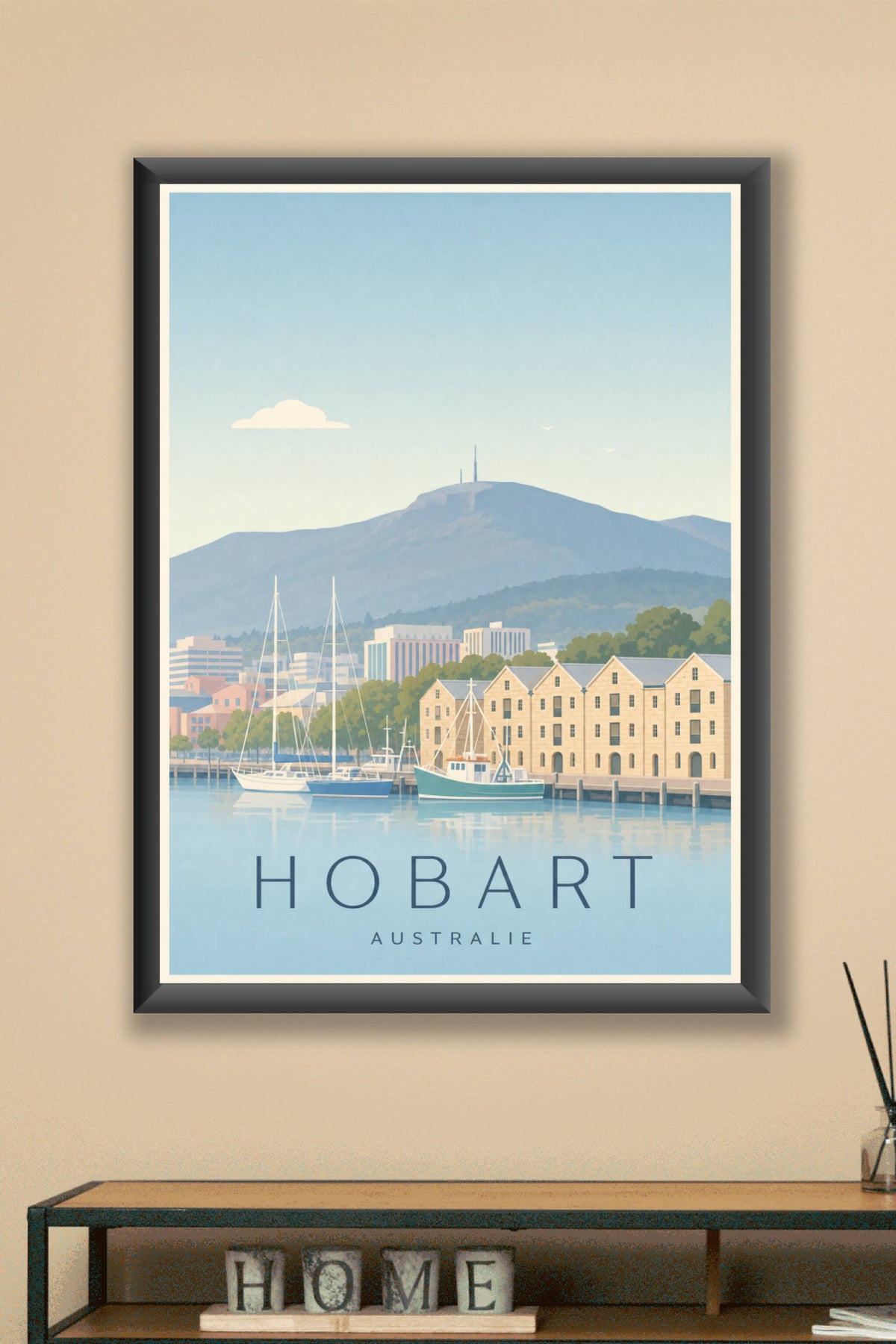Affiche de Hobart - Poster Calme