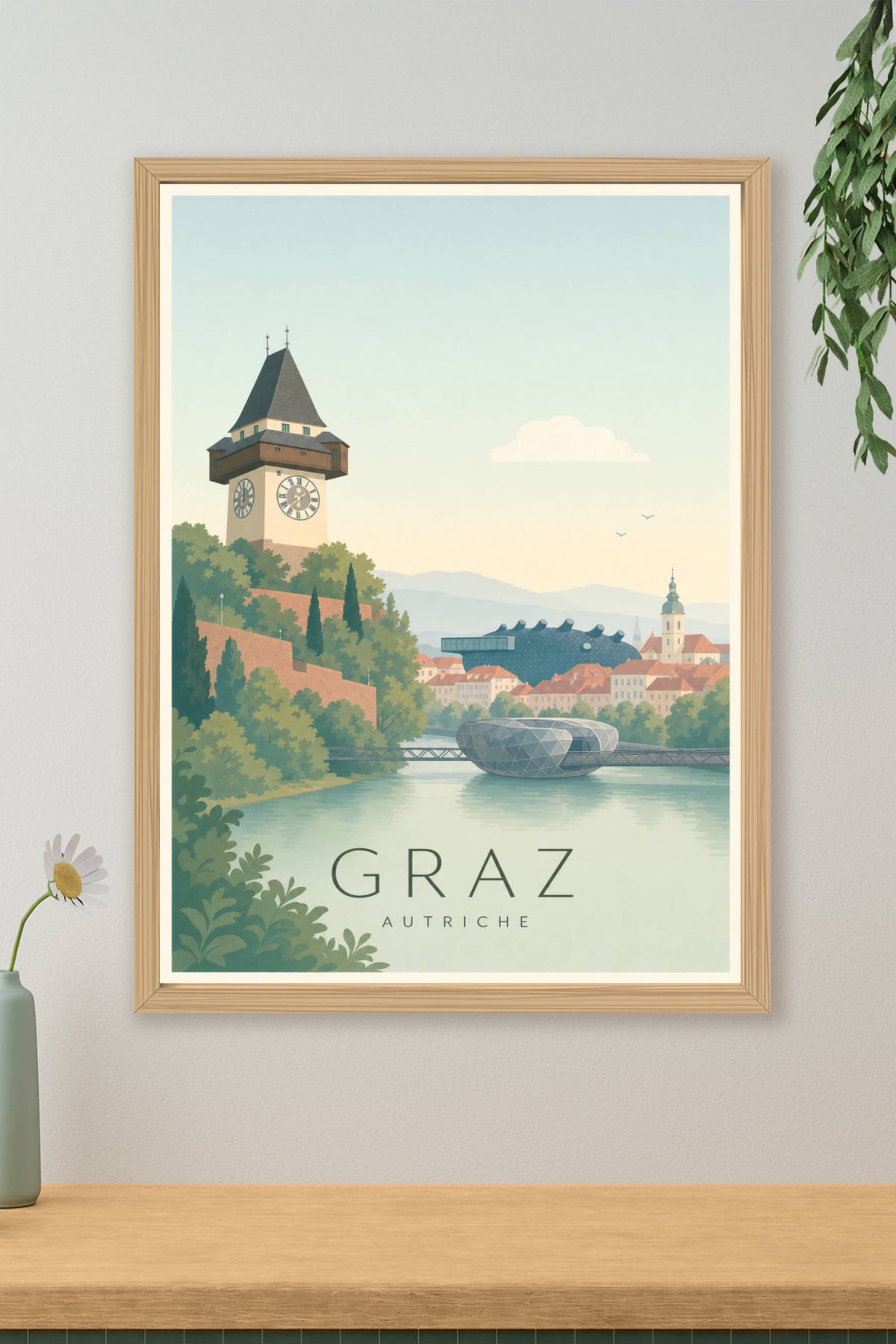 Affiche de Graz - Poster Calme