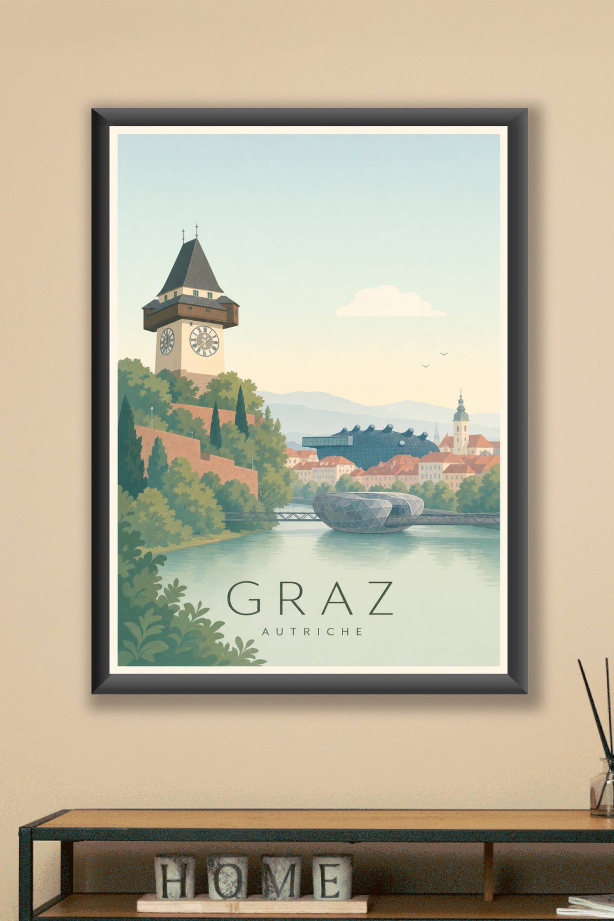 Affiche de Graz - Poster Calme