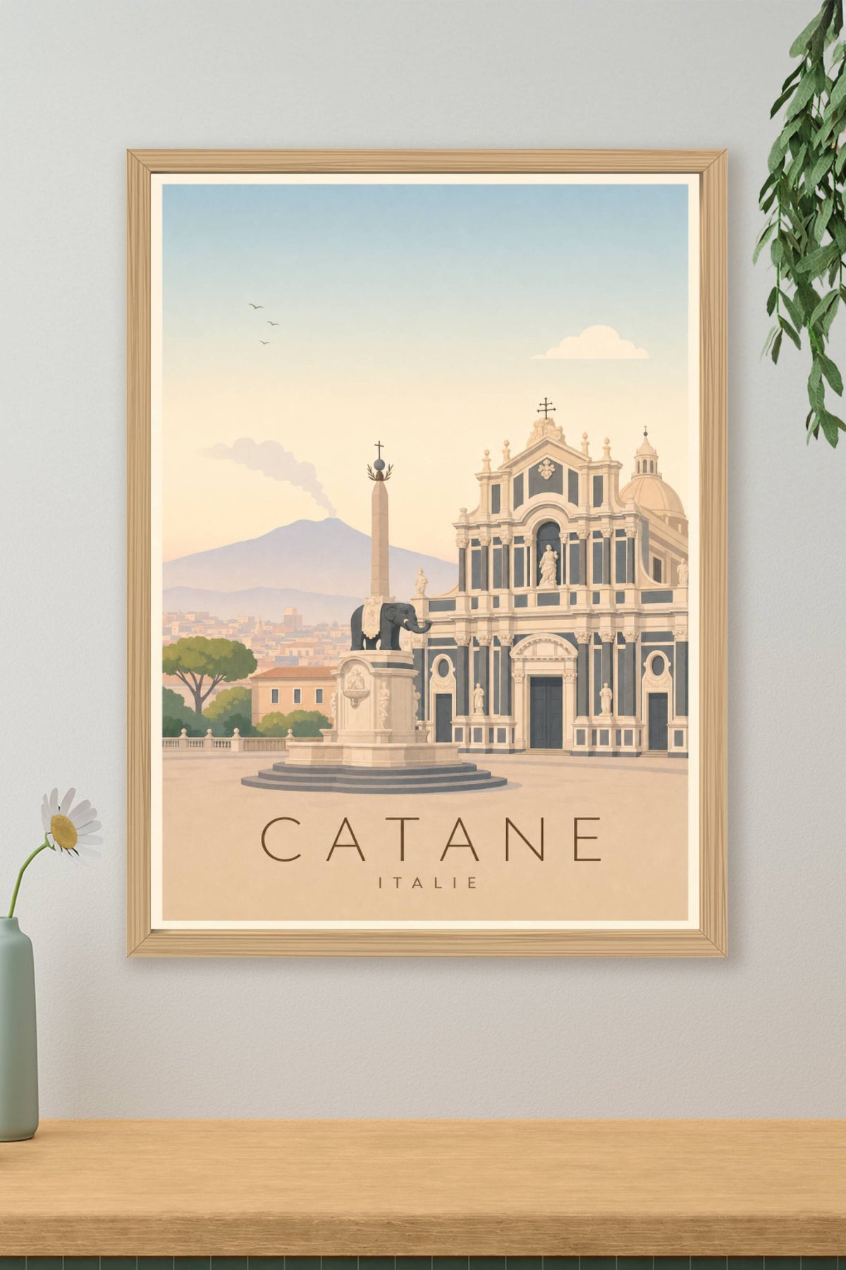 Affiche de Catane - Poster Calme