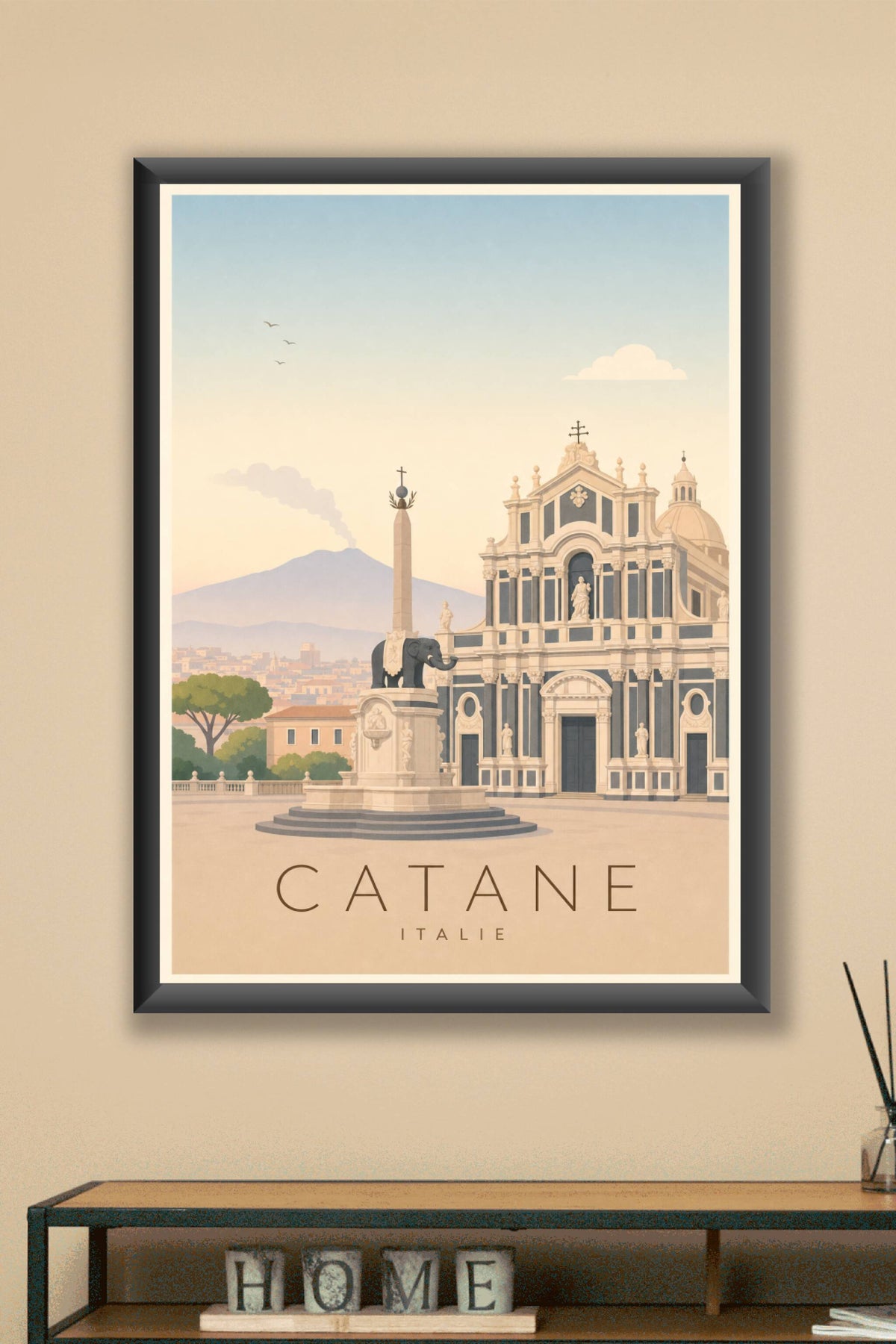 Affiche de Catane - Poster Calme