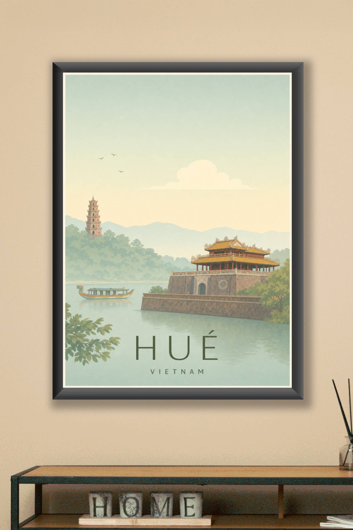 Affiche de Hué - Poster Calme