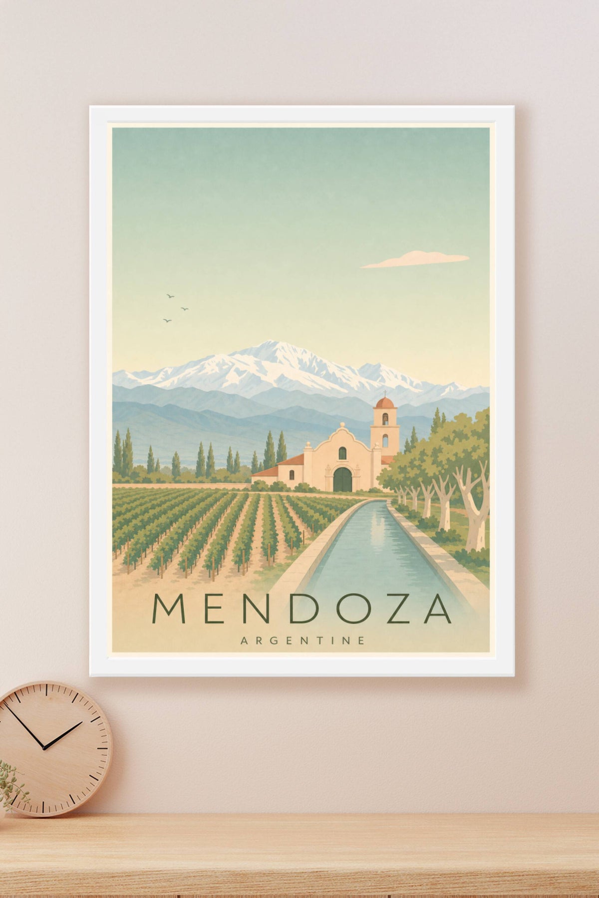 Affiche de Mendoza - Poster Calme