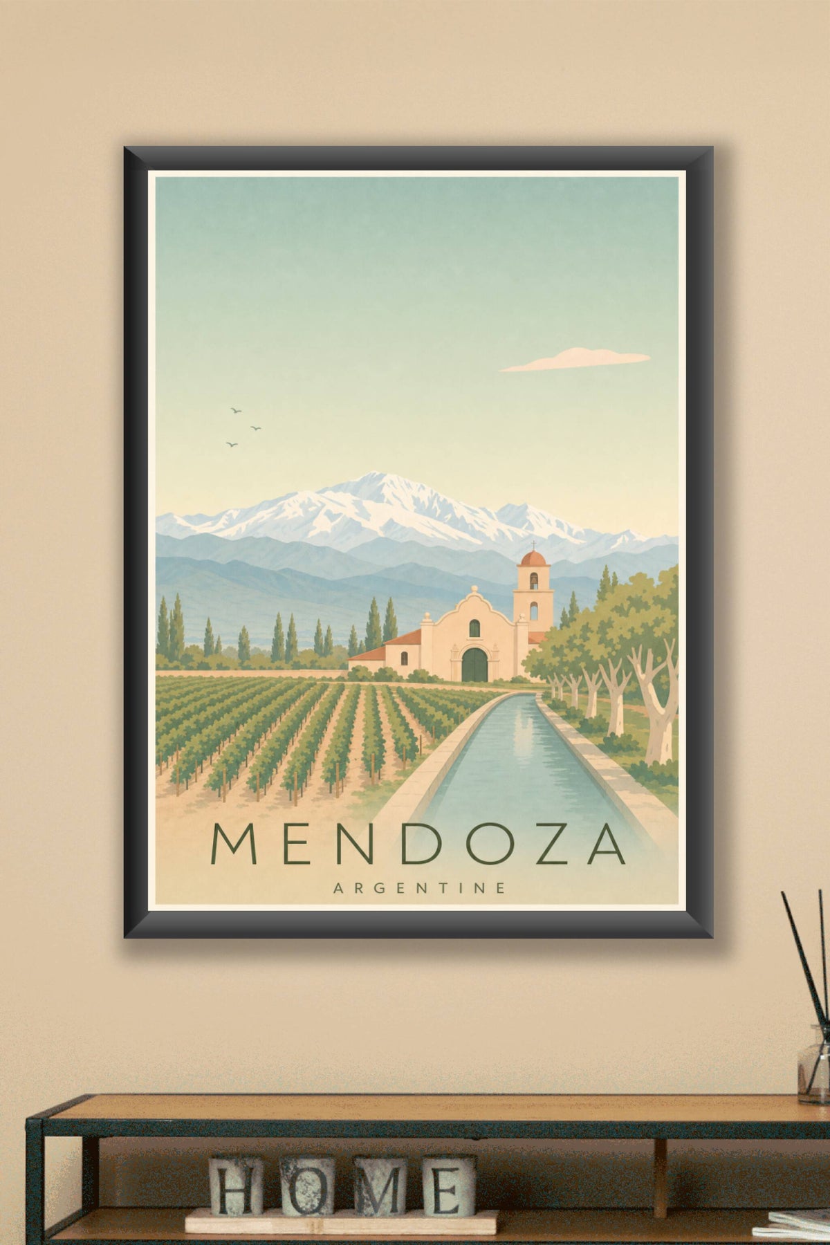 Affiche de Mendoza - Poster Calme