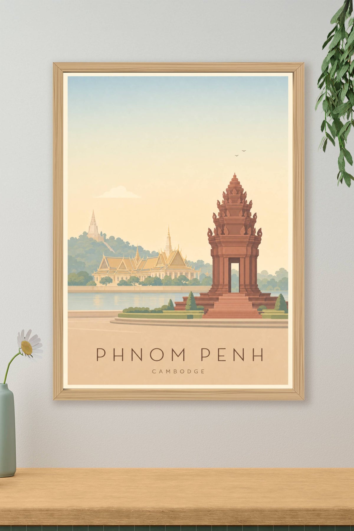 Affiche de Phnom Penh - Poster Calme