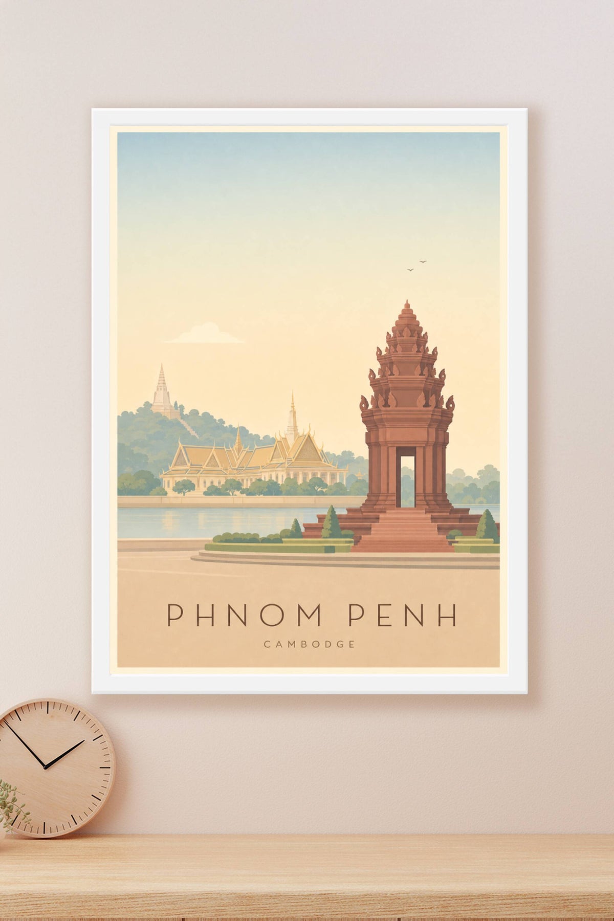 Affiche de Phnom Penh - Poster Calme