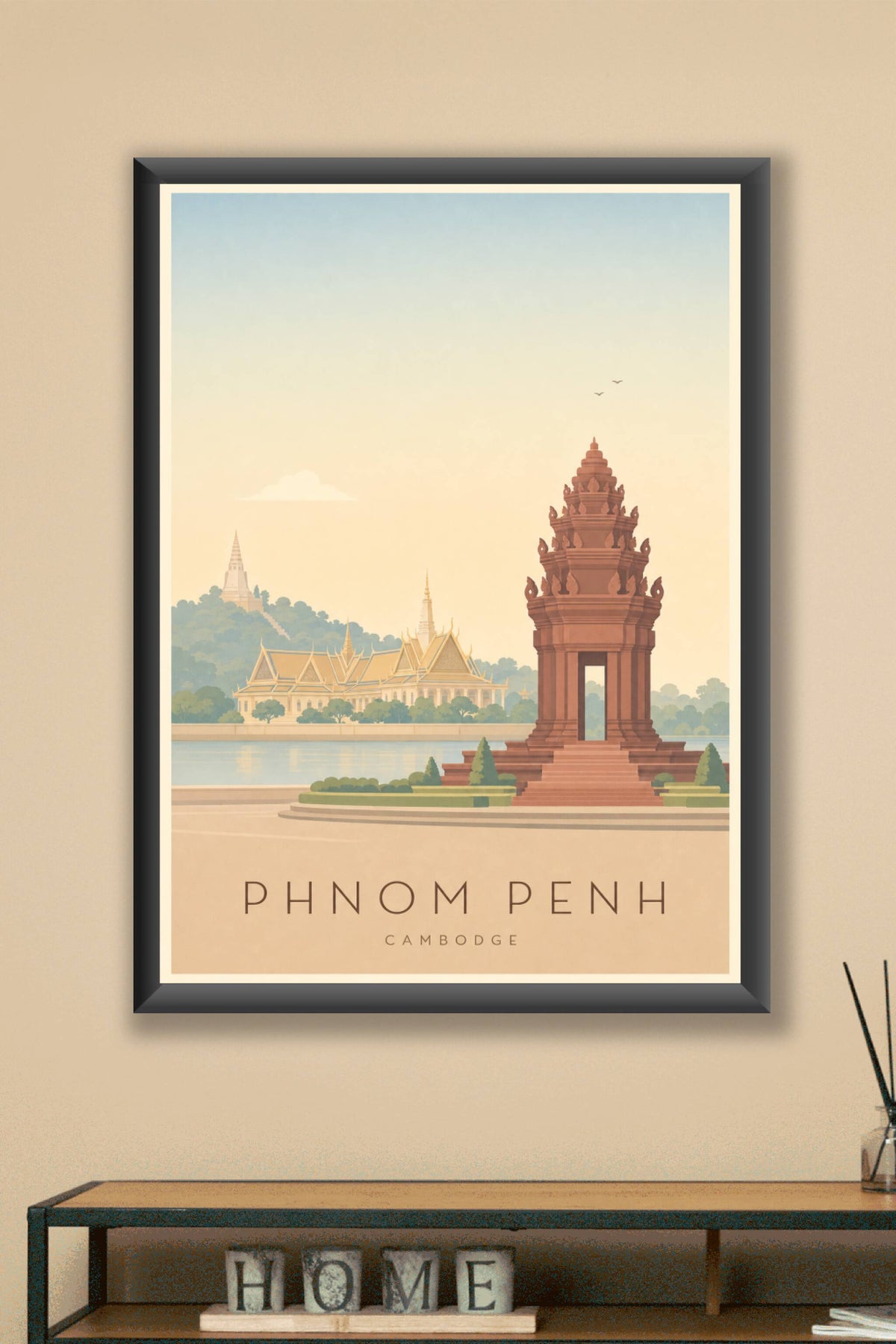 Affiche de Phnom Penh - Poster Calme