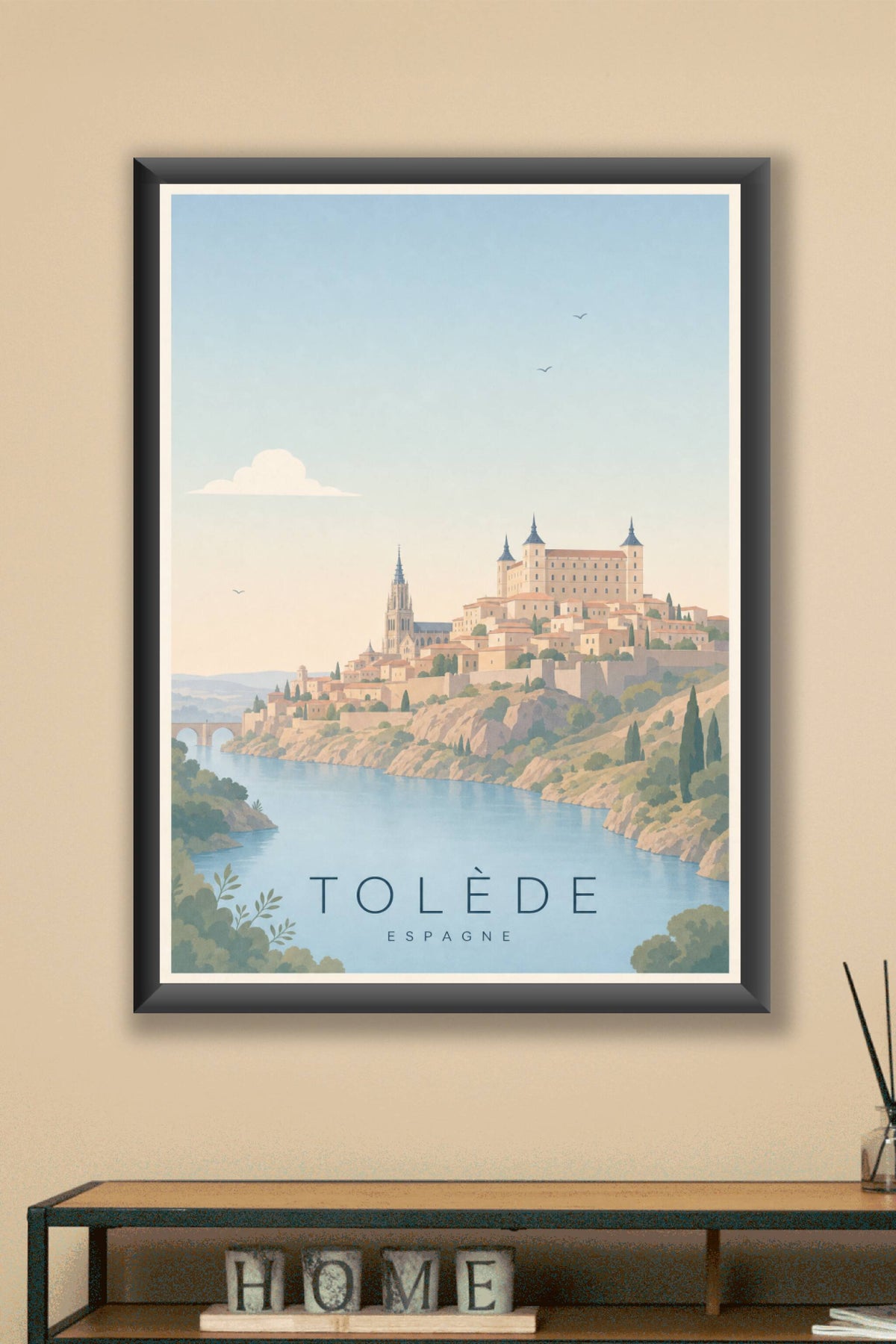 Affiche de Tolède - Poster Calme