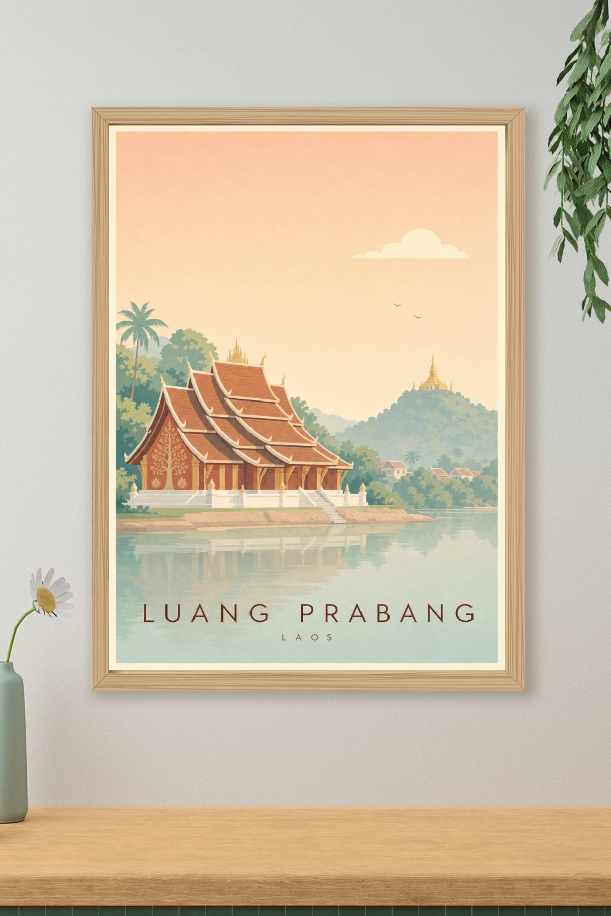 Affiche de Luang Prabang - Poster Calme
