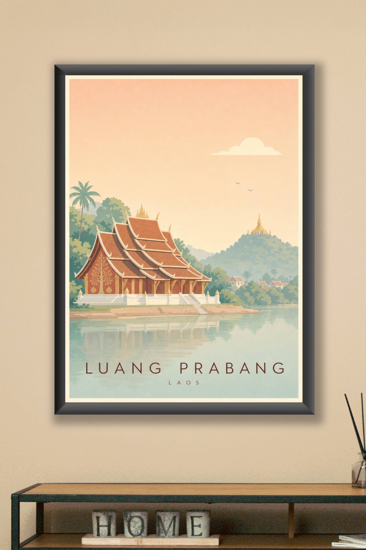 Affiche de Luang Prabang - Poster Calme